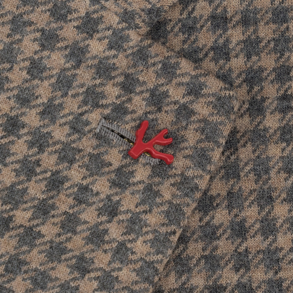 $6850 ISAIA NAPOLI "Capri" Beige Suit Flannel Wool - Drawstring 36 US / 46 EU 8R