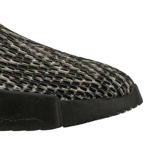 1150$ GIORGIO ARMANI Runway Shoes Woven Mesh Tech + Suede 5 UK / 6 US / 39 IT