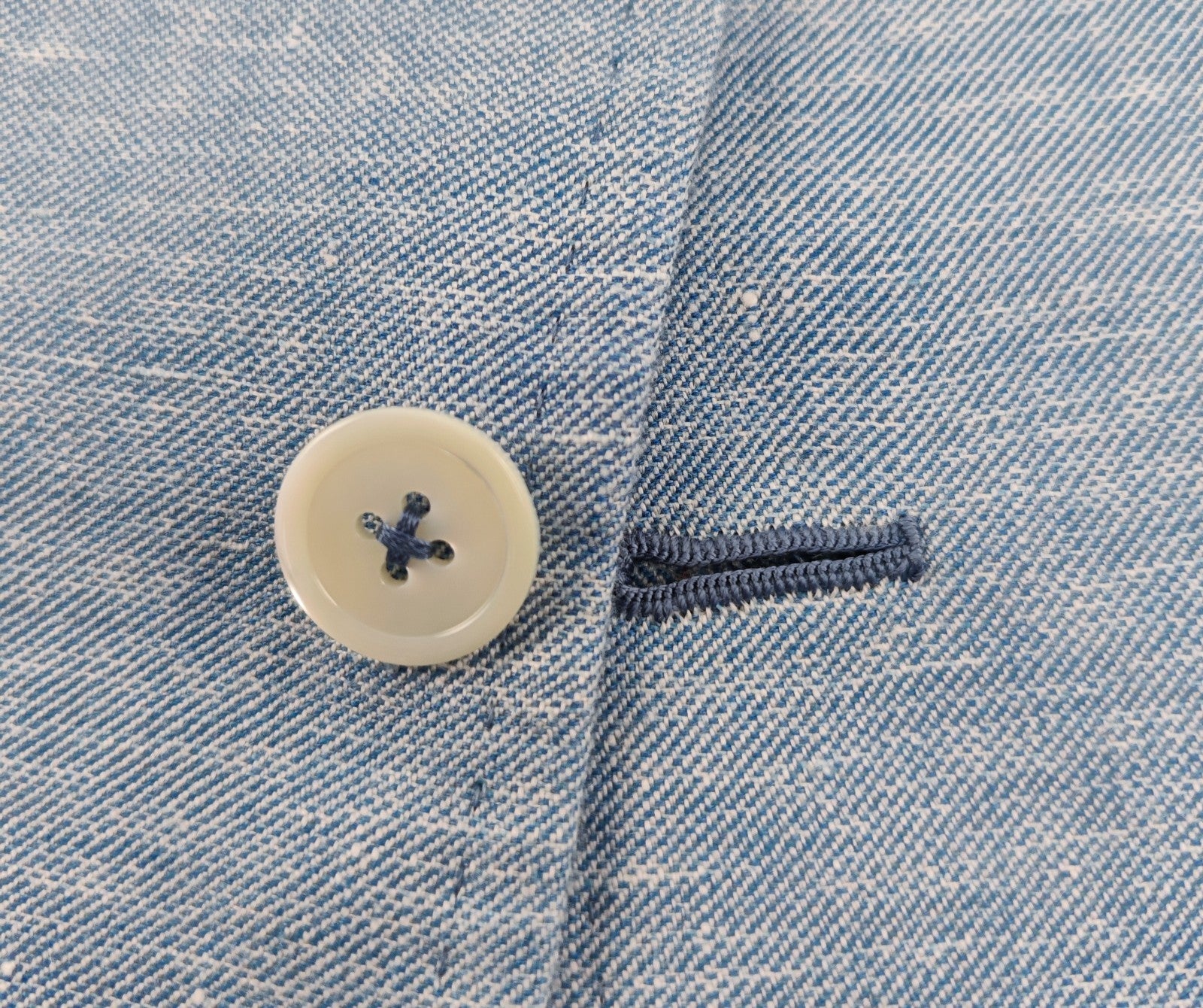 $5400 ISAIA NAPOLI Sky Blue Jacket Sport Coat Cashmere Silk Linen 44 US 54 EU 8R