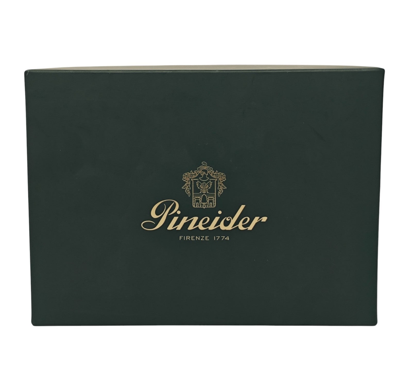 210$ PINEIDER FIRENZE 1774 "Empress" Leather Zipped Pen Case Blue / Grey