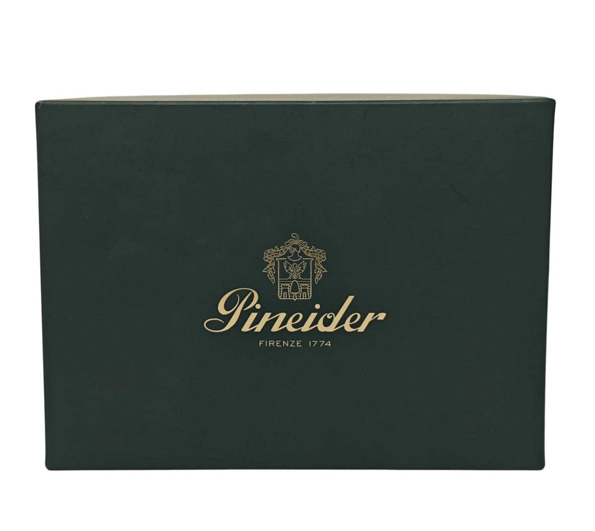 210$ PINEIDER FIRENZE 1774 "Empress" Leather Zipped Pen Case Blue / Grey