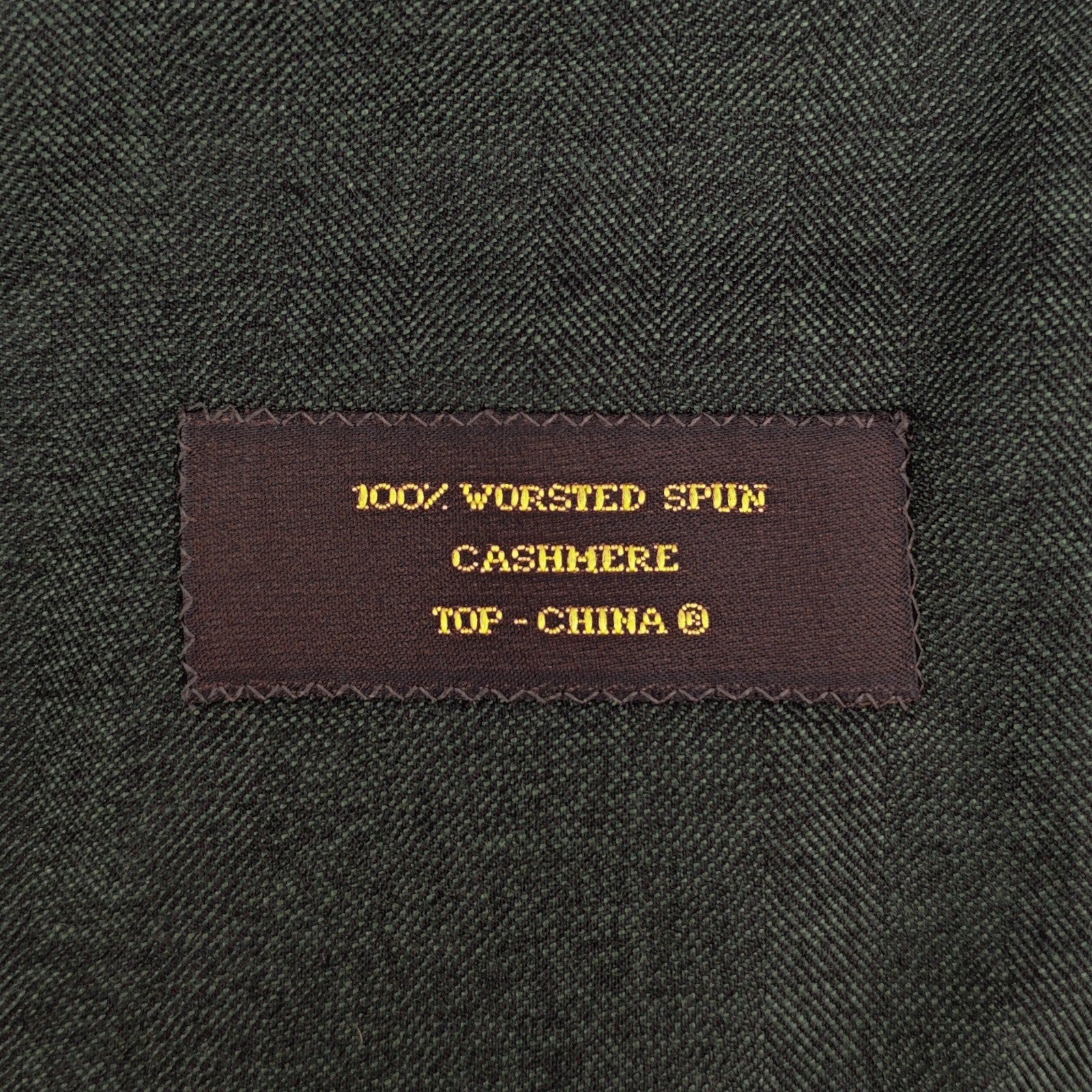 2200$ RAFFAELE CARUSO Green 100% Cashmere 3/2 Roll Jacket Sport Coat 40 US 50 IT