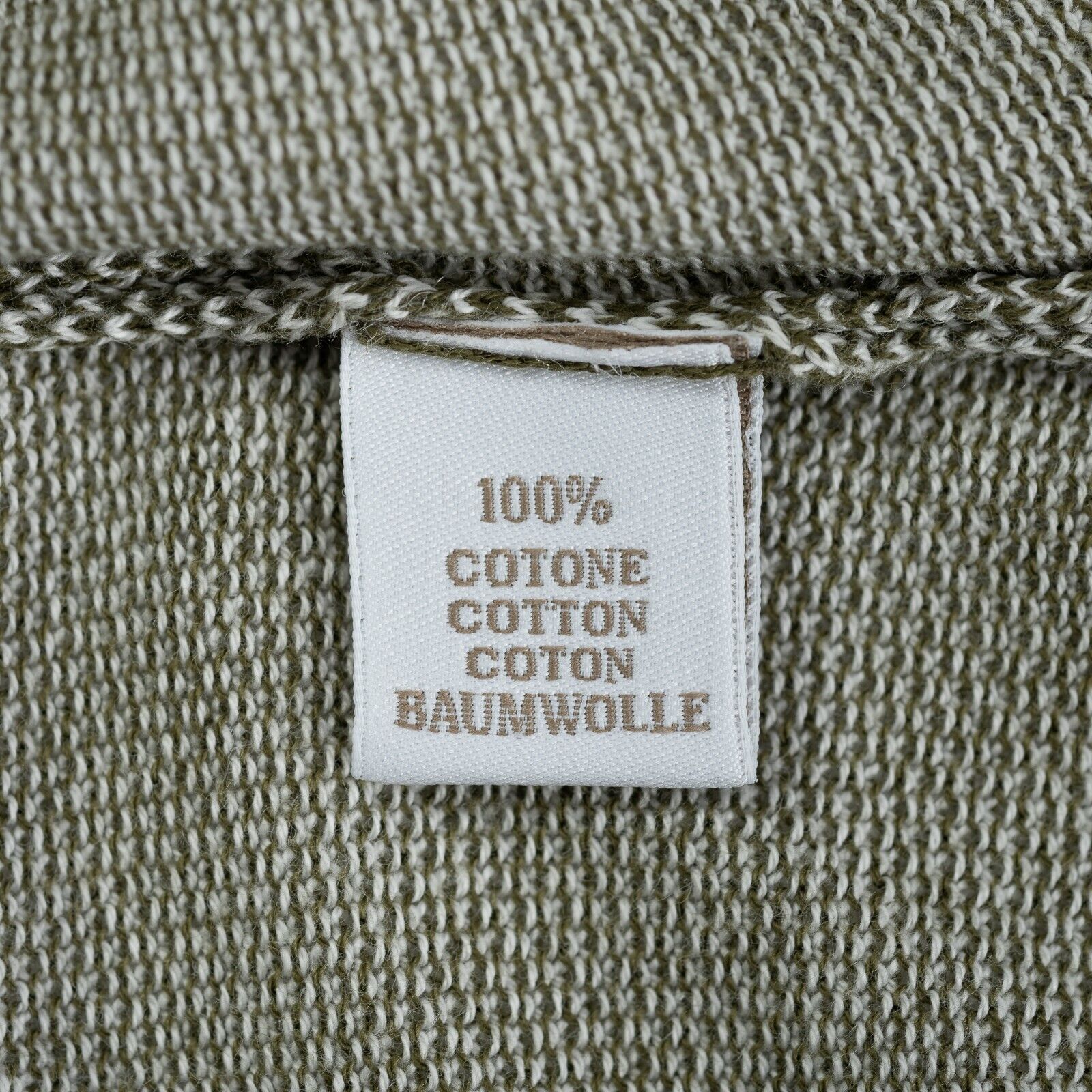 Italian Luxury Knitwear FILIPPO DE LAURENTIIS Cardigan Green Soft Cotton