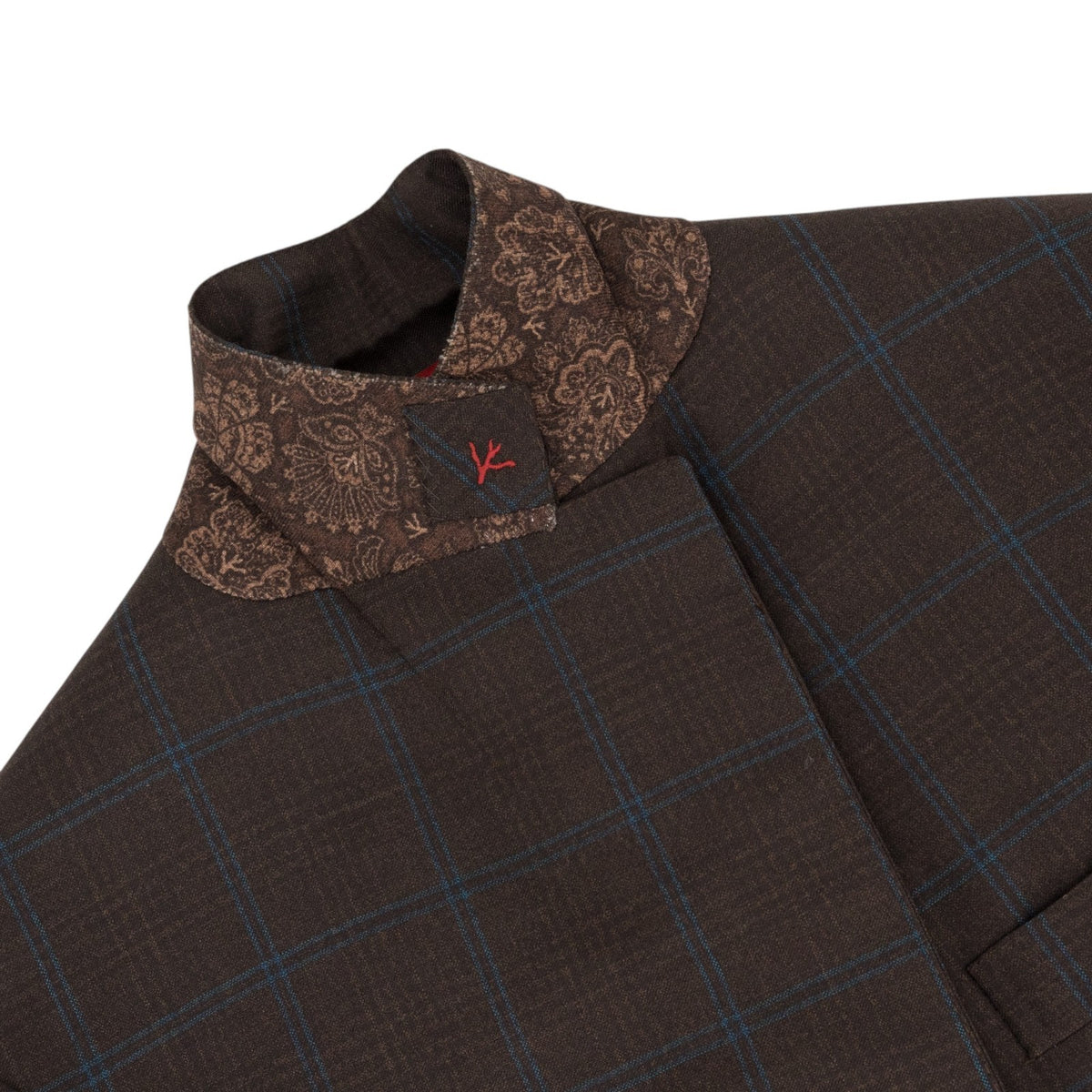 $6600 ISAIA NAPOLI "Marechiaro" Brown Suit Fine Wool 4 Season 40 US / 50 EU 8R