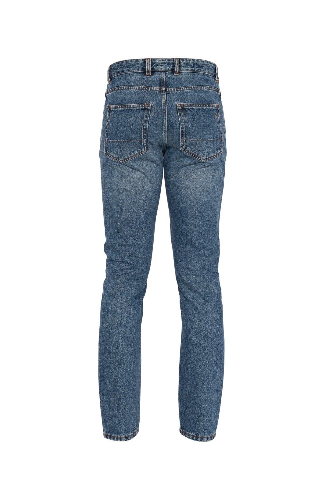 690$ ISAIA NAPOLI Blue Denim Jeans Trousers Pant Cotton 32 US / 48 EU Slim
