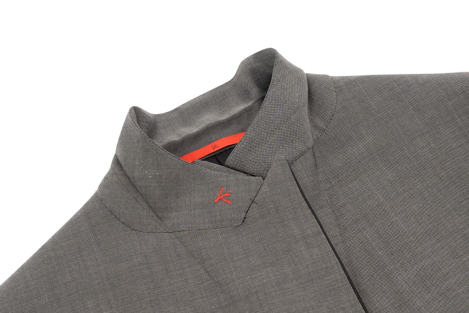 $6500 ISAIA NAPOLI "Bicolor" Tuxedo Smoking Suit Wool / Mohair  46 US / 56 EU 8R