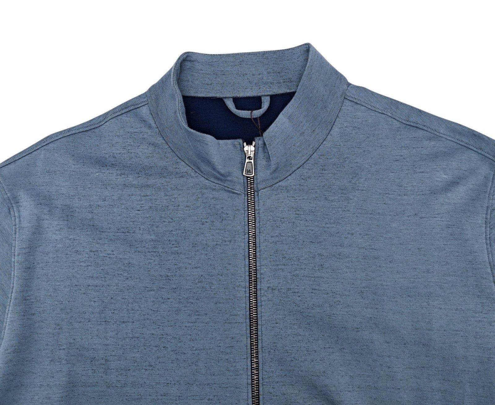 $2500 ISAIA NAPOLI Blue Tracksuit Jogging Jersey Cotton Size XXL