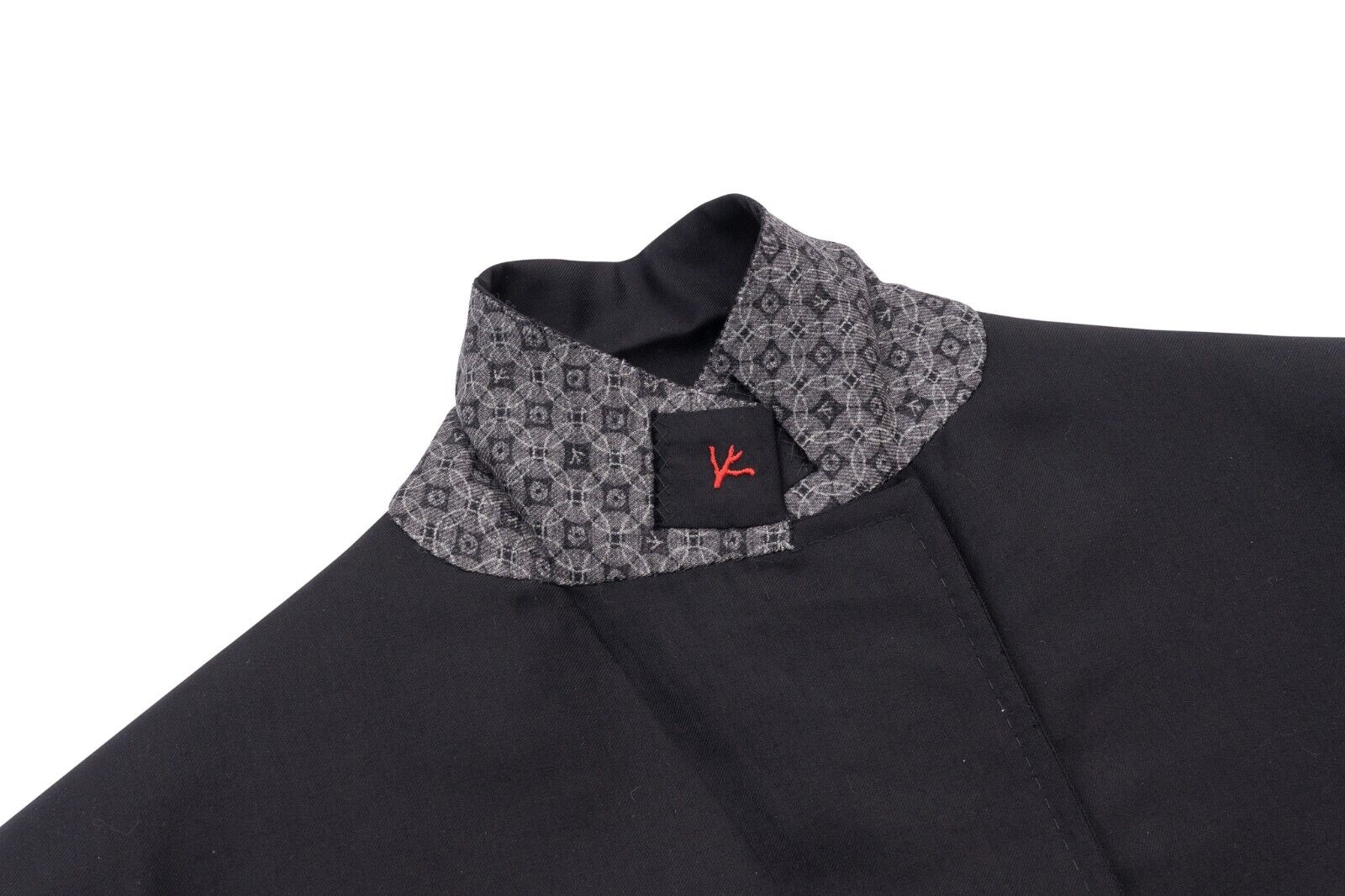 $6500 ISAIA NAPOLI Blak Hand-Sewn Suit Wool 160's 15,5 Microns 42 US / 52 EU 7R