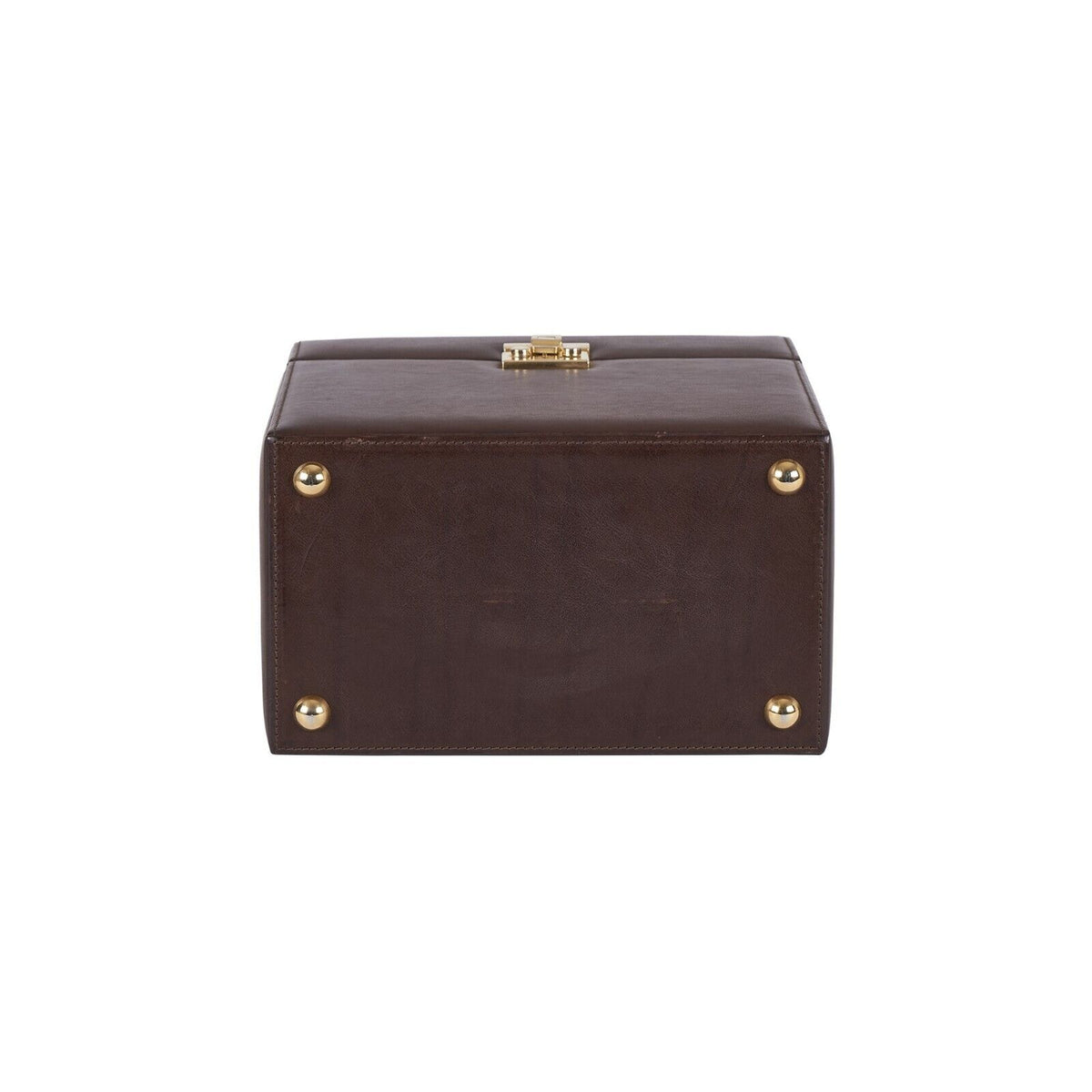 $2500 RARE BROOKS BROTHERS Leather Cocktail Shaker Set Travel Case New Vintage