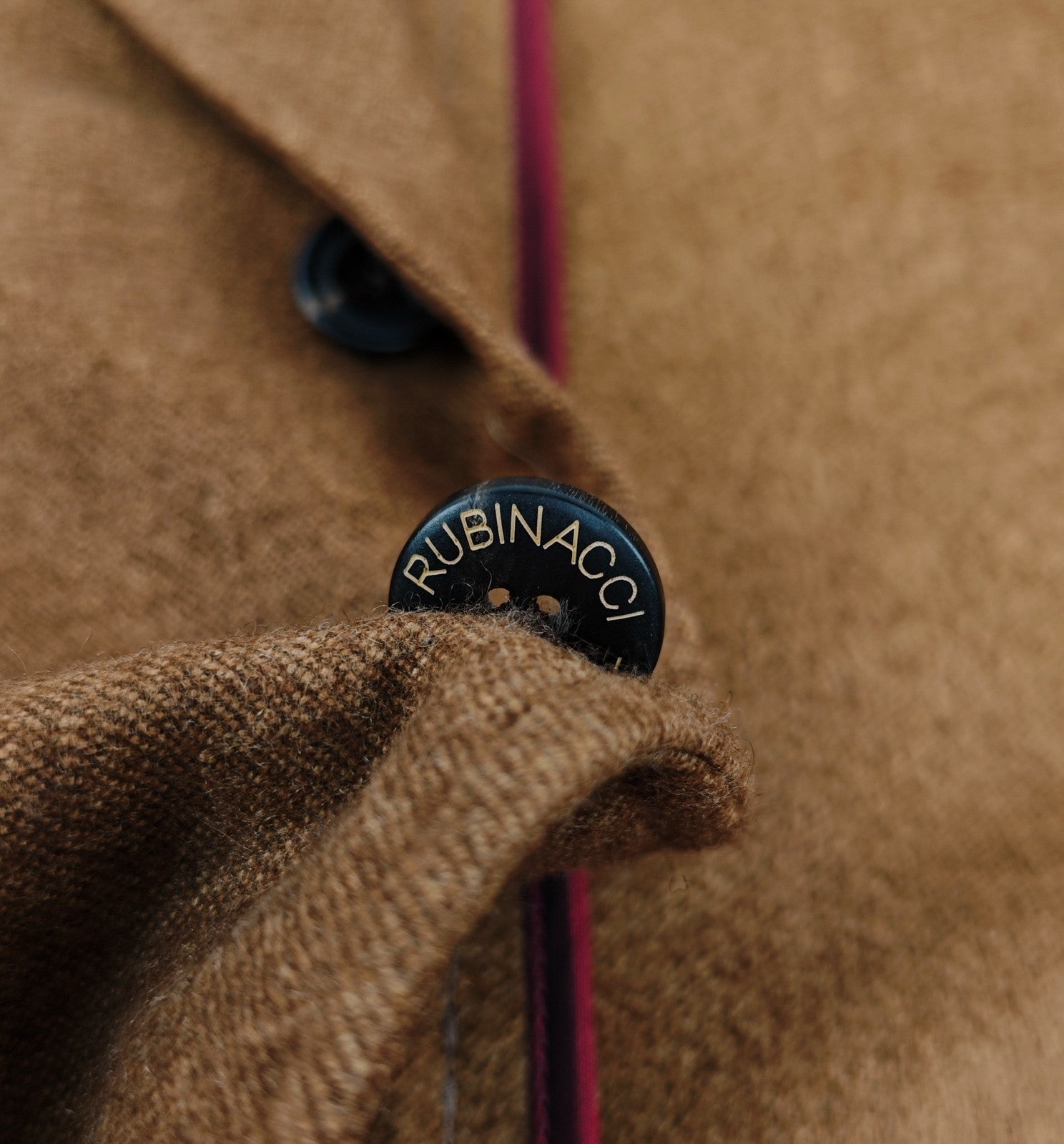 $2200 RUBINACCI NAPOLI Brown Jacket Sport Coat 100% Soft Cashmere 44 US / 54 EU