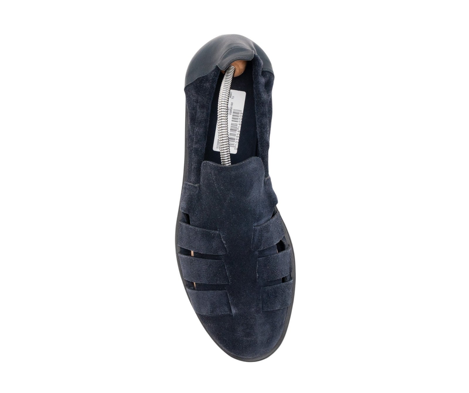 1200$ GIORGIO ARMANI Fisherman Shoes Sandals Blue Suede 9 UK / 10 US / 43 IT