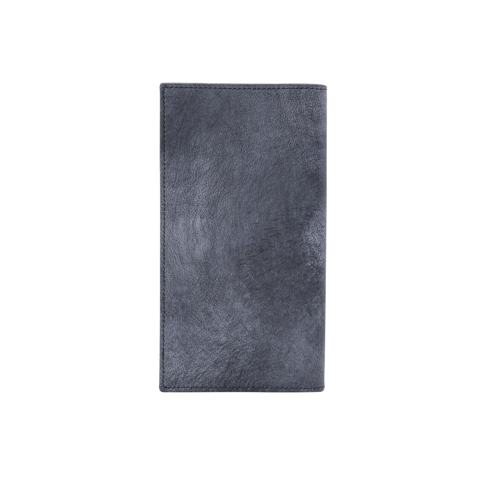 $380 Testoni Bologna Blue Document Holder Long Wallet TAMPONATO Calf