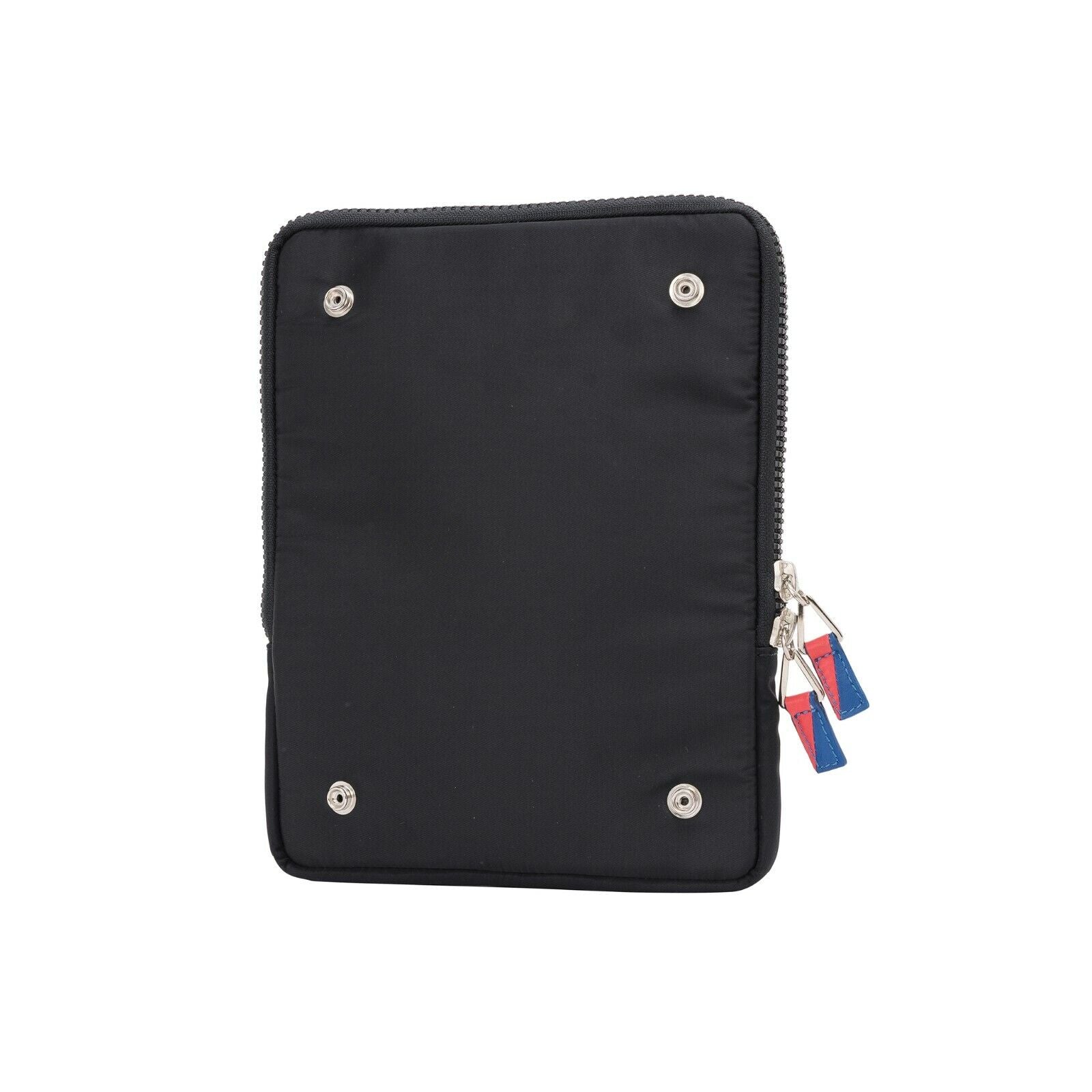 $149 Testoni Bologna Camouflage Fabric Pochette + Detachable Shoulder Strap