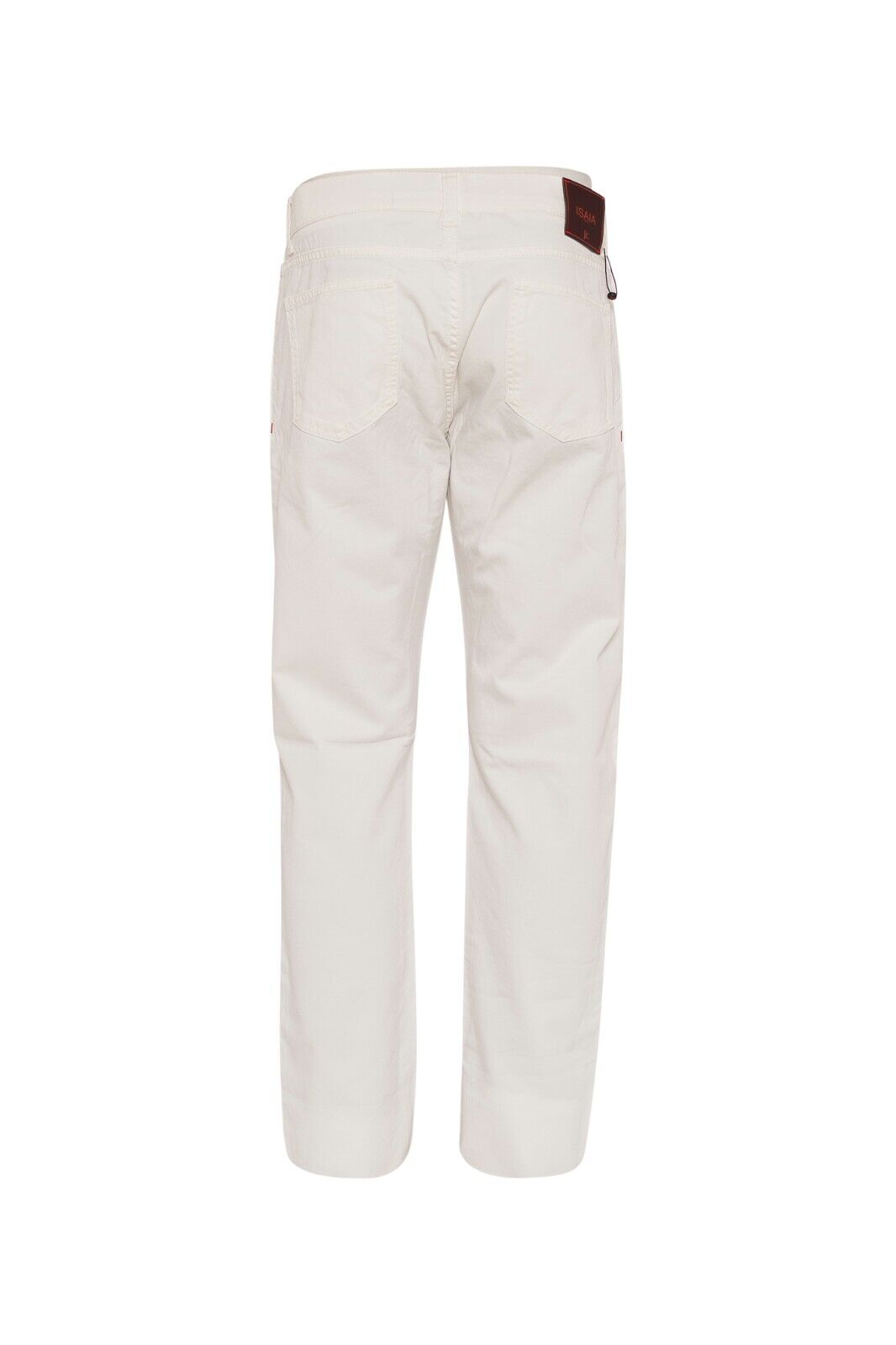 690$ ISAIA NAPOLI White Denim Jeans Trousers Pant Cotton 38 US / 54 EU