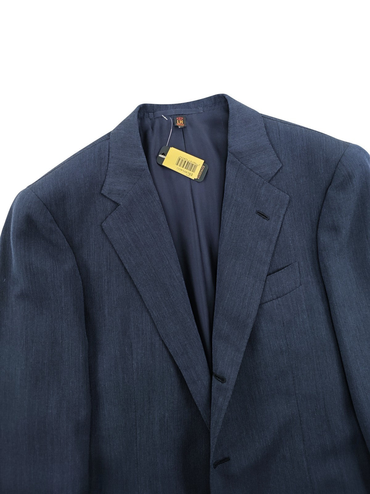 $2250 RUBINACCI LONDON HOUSE Blue Hand-Sewn Jacket Sport Coat Wool 38 US / 48 EU