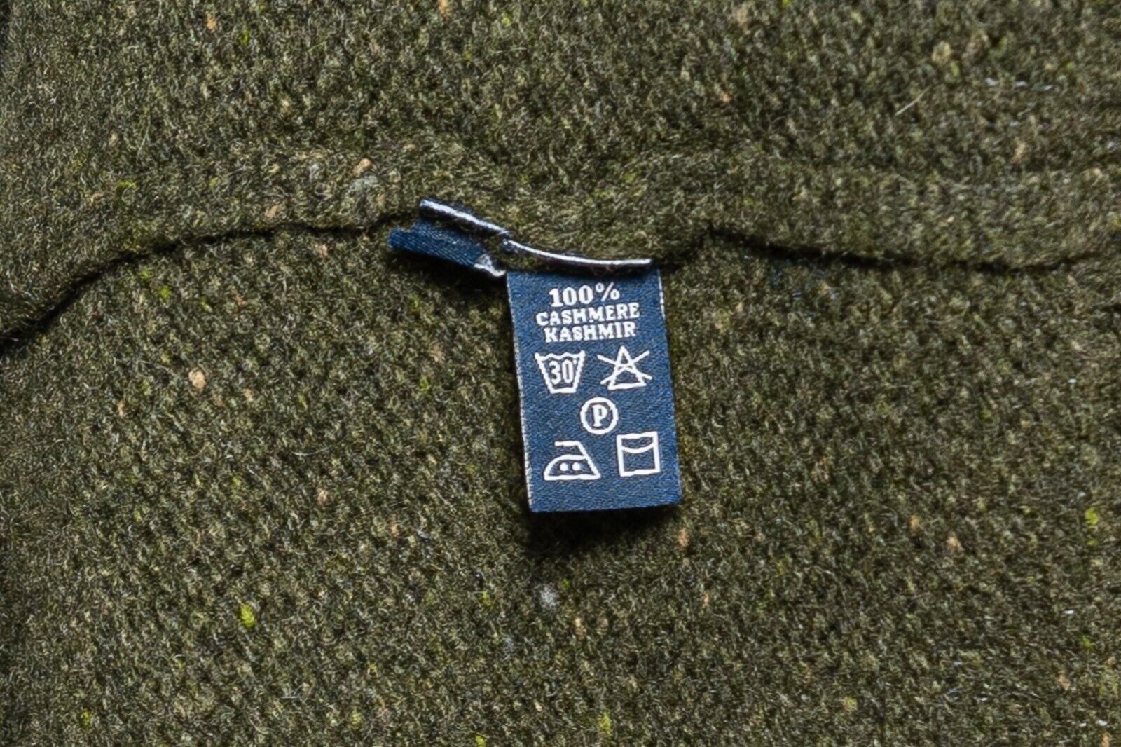 $1350 FEDELI CASHMERE Green Sweater Thick 100% Cashmere Shawl Collar 36 US 46 EU