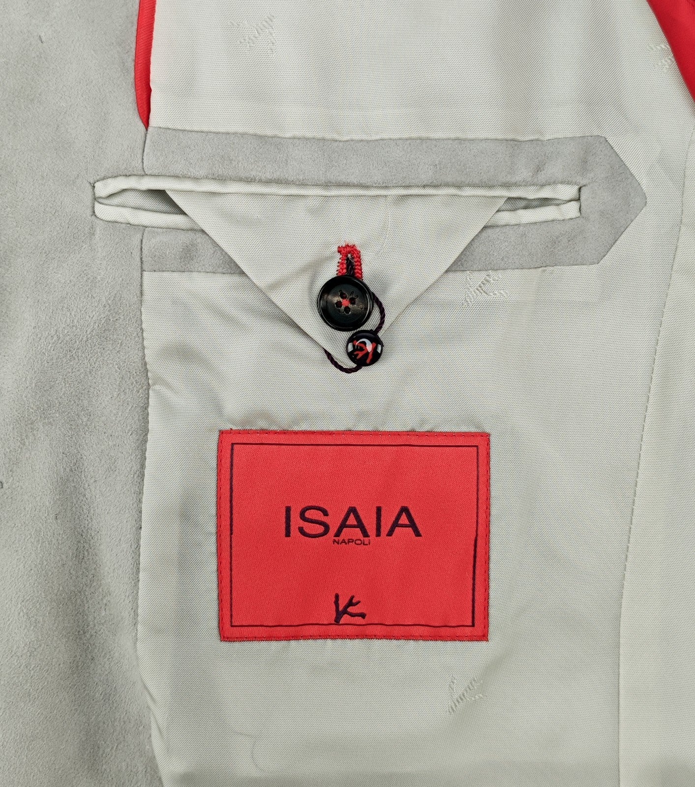 7100$ ISAIA Ice Jacket Sport Coat 100% Suede Lambskin Leather 38 US / 48 EU