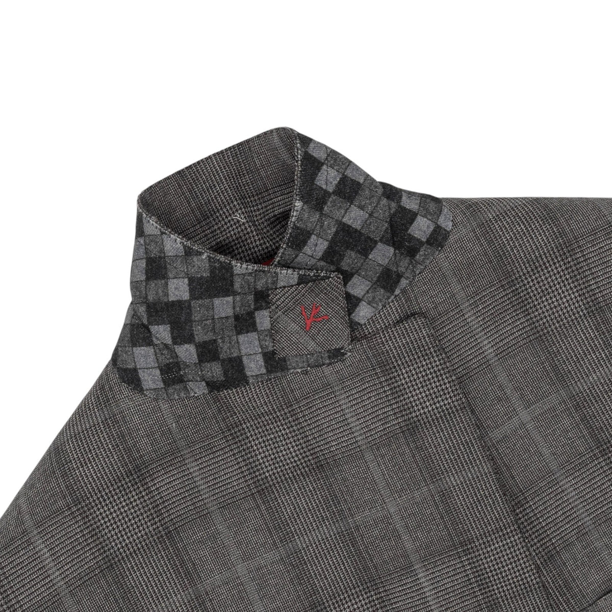 $6600 ISAIA NAPOLI "Marechiaro" Gray Suit Fine Wool 4 Season 38 US / 48 EU 8R