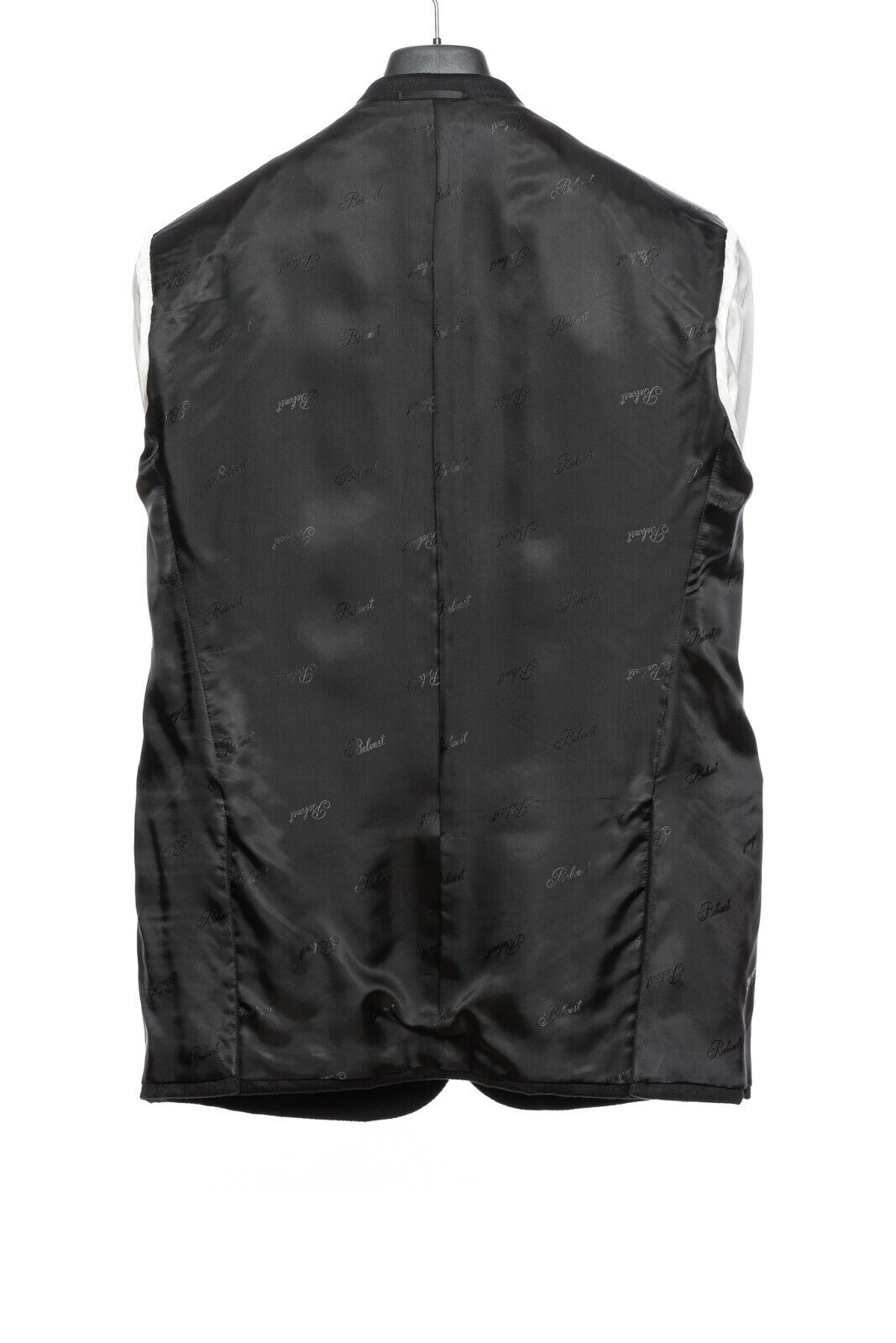 $3050 BELVEST Black Pure Cashmere Jacket + Vest Double Breasted 50 US / 60 EU 6R