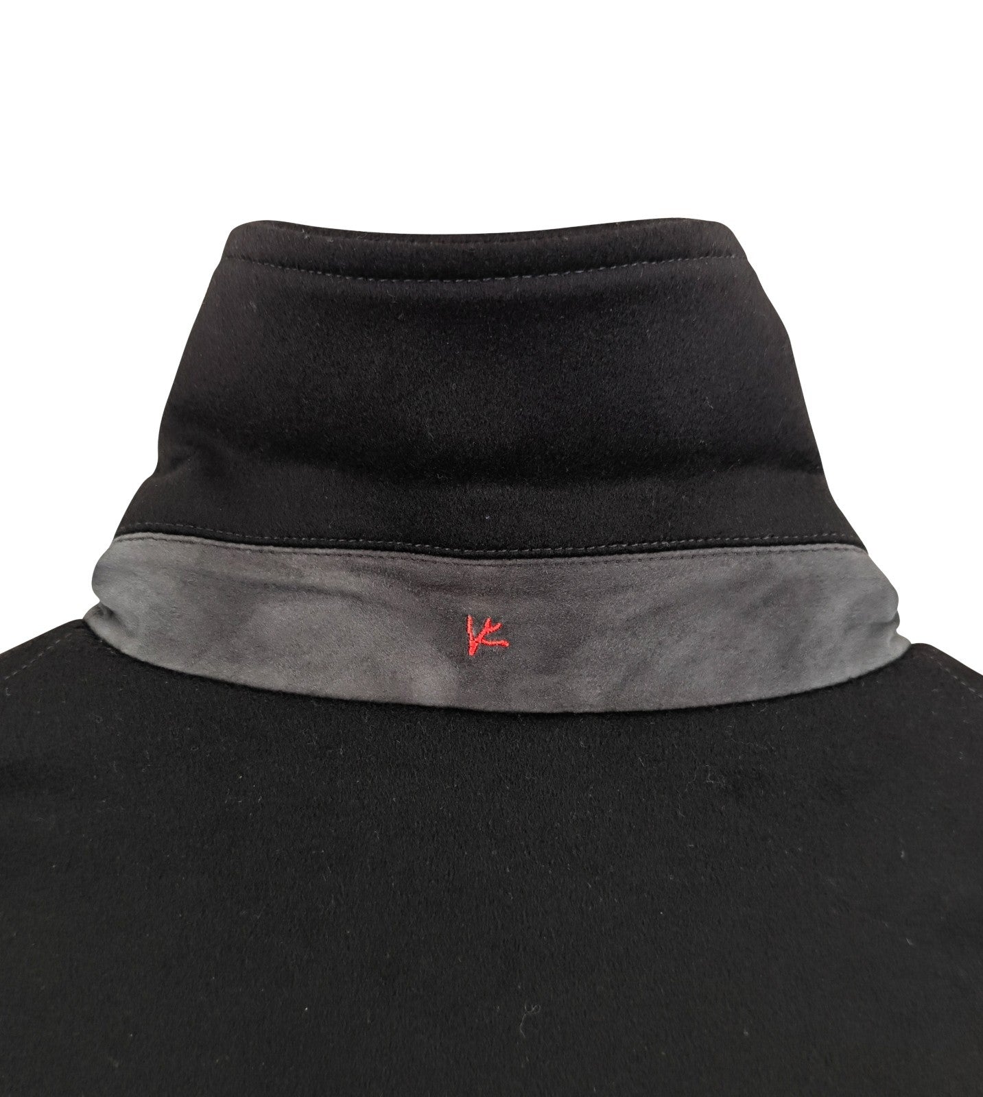 5900$ ISAIA NAPOLI Black Hand-Sewn Car Coat Long Wool 40 US / 50 EU R