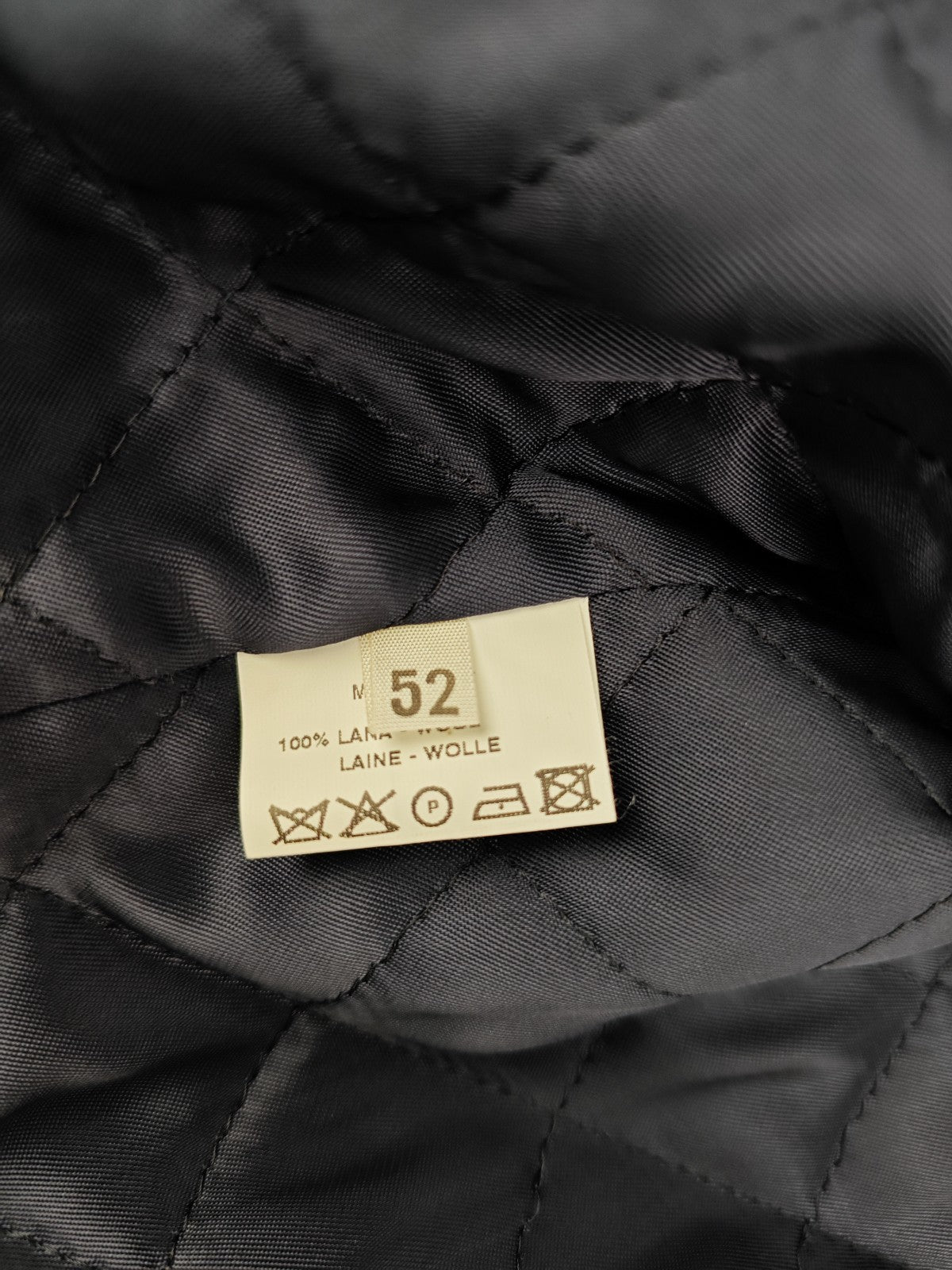 BEL Y CIA Barcelona Wool Field Jacket Herringbone Brown 42 US / 52 IT