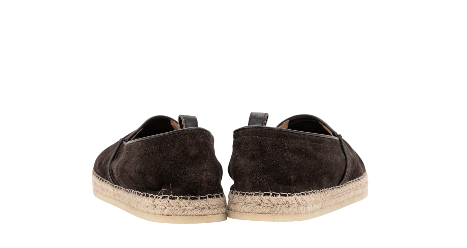 750$ TESTONI Espadrillas "Capri" Shoes Unlined Suede Cigar 8 UK / 9 US / 42 IT