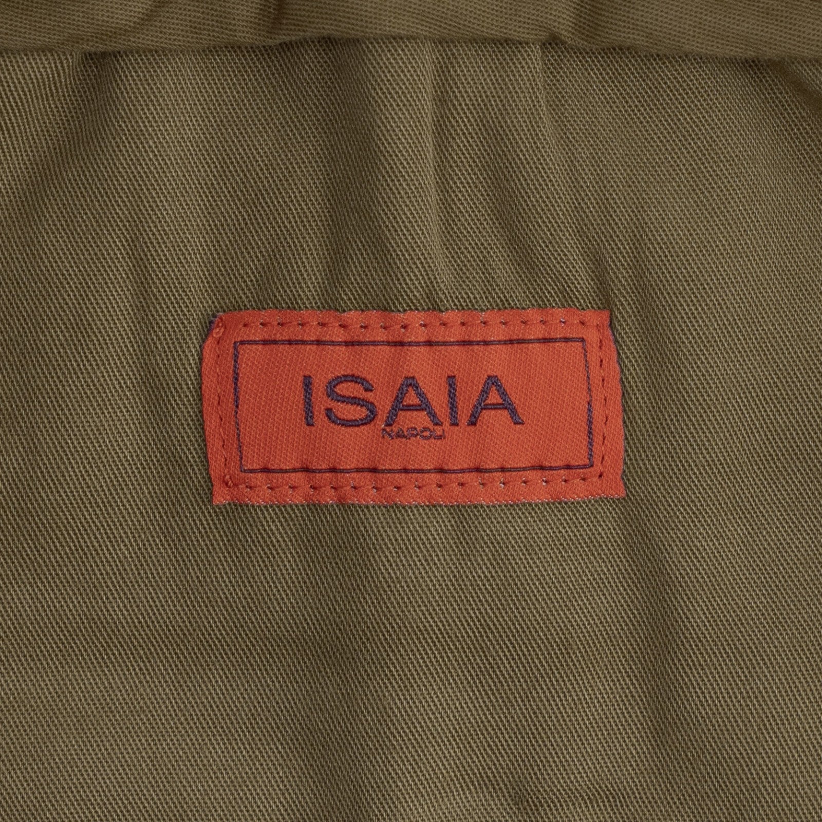 1250$ ISAIA NAPOLI Brown Drawstring Tapered Pant Cotton - Cashmere 42 US / 58 EU