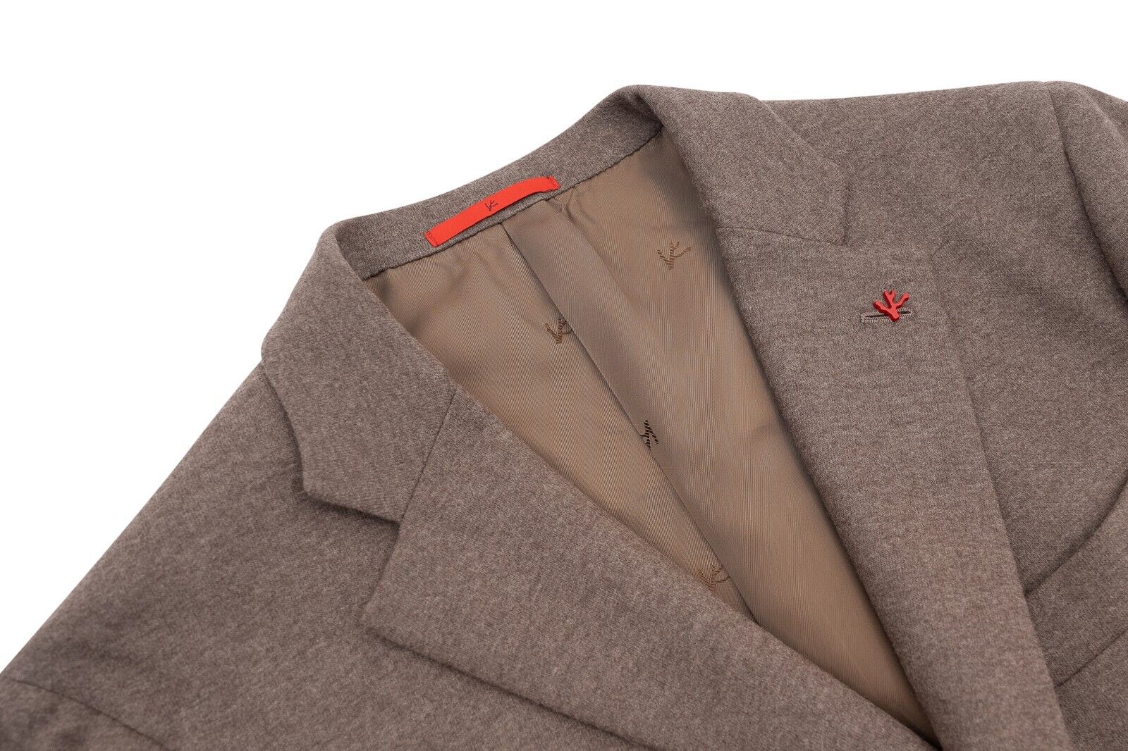$5600 ISAIA Brown Jacket Sport Coat Jersey Wool / Cashmere 40 US / 50 EU 7R