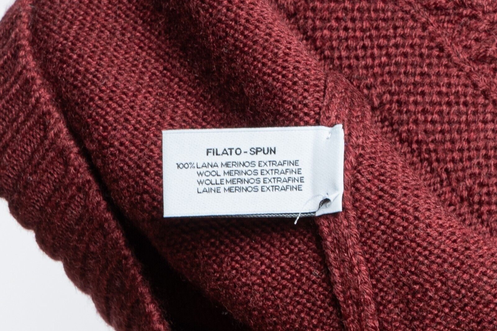 490$ DELLA CIANA CASHMERE Thick Sweater Cardigan Cable Merinos Wool 40 US  50 EU