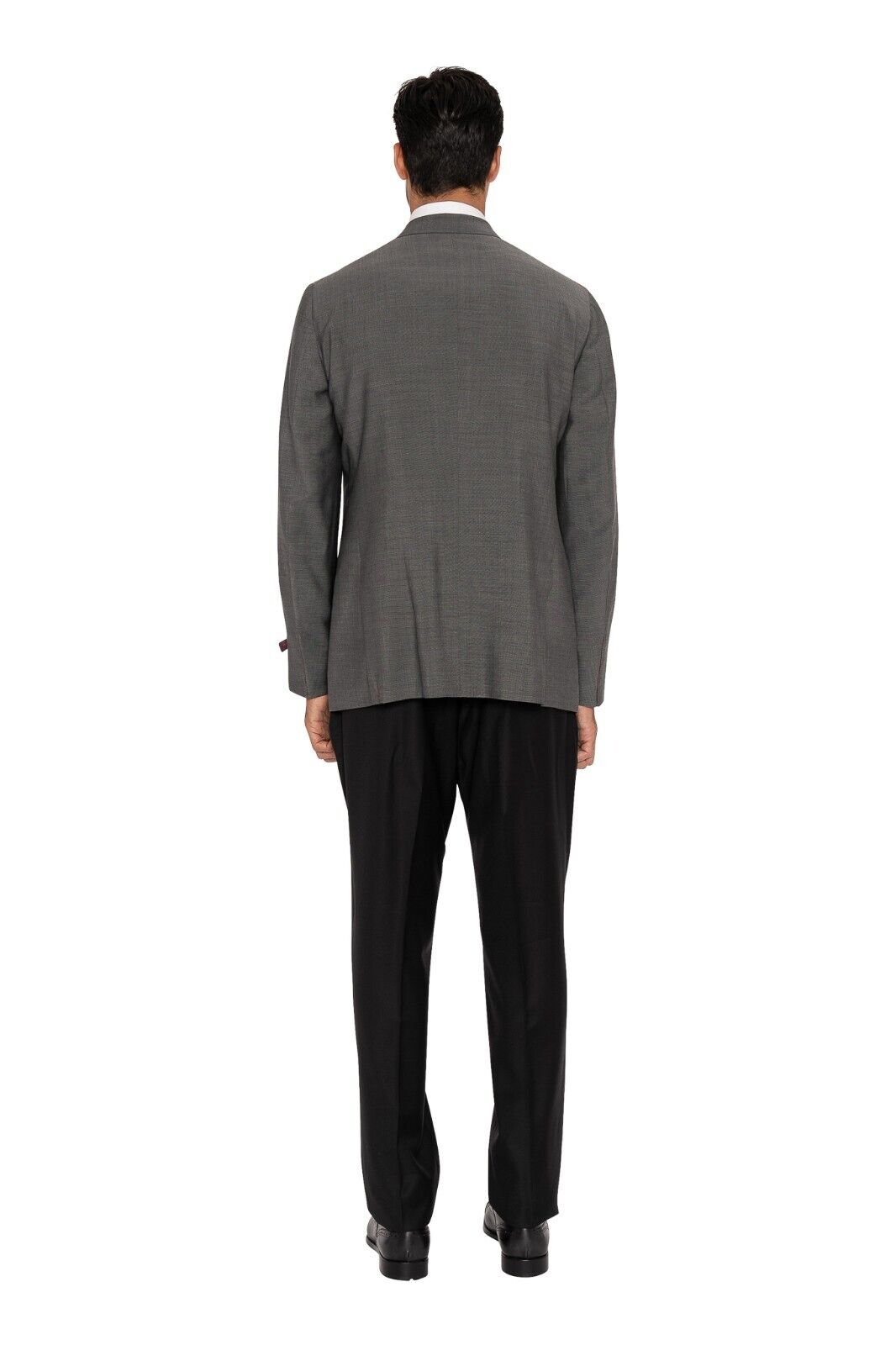 $6500 ISAIA NAPOLI "Bicolor" Tuxedo Smoking Suit Wool / Mohair  46 US / 56 EU 8R