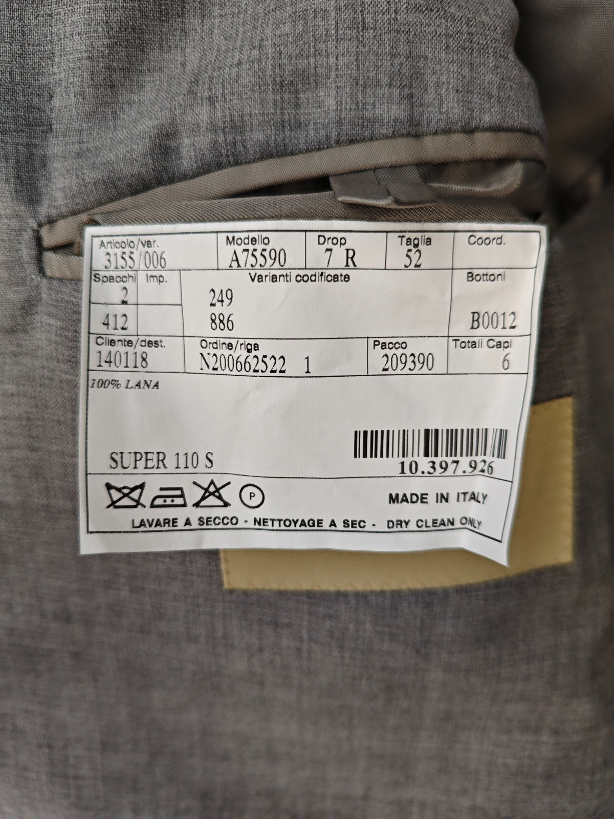 $1450 BURBERRY LONDON Gray Solid Jacket Sport Coat Wool 110's 42 US / 52 EU 7R