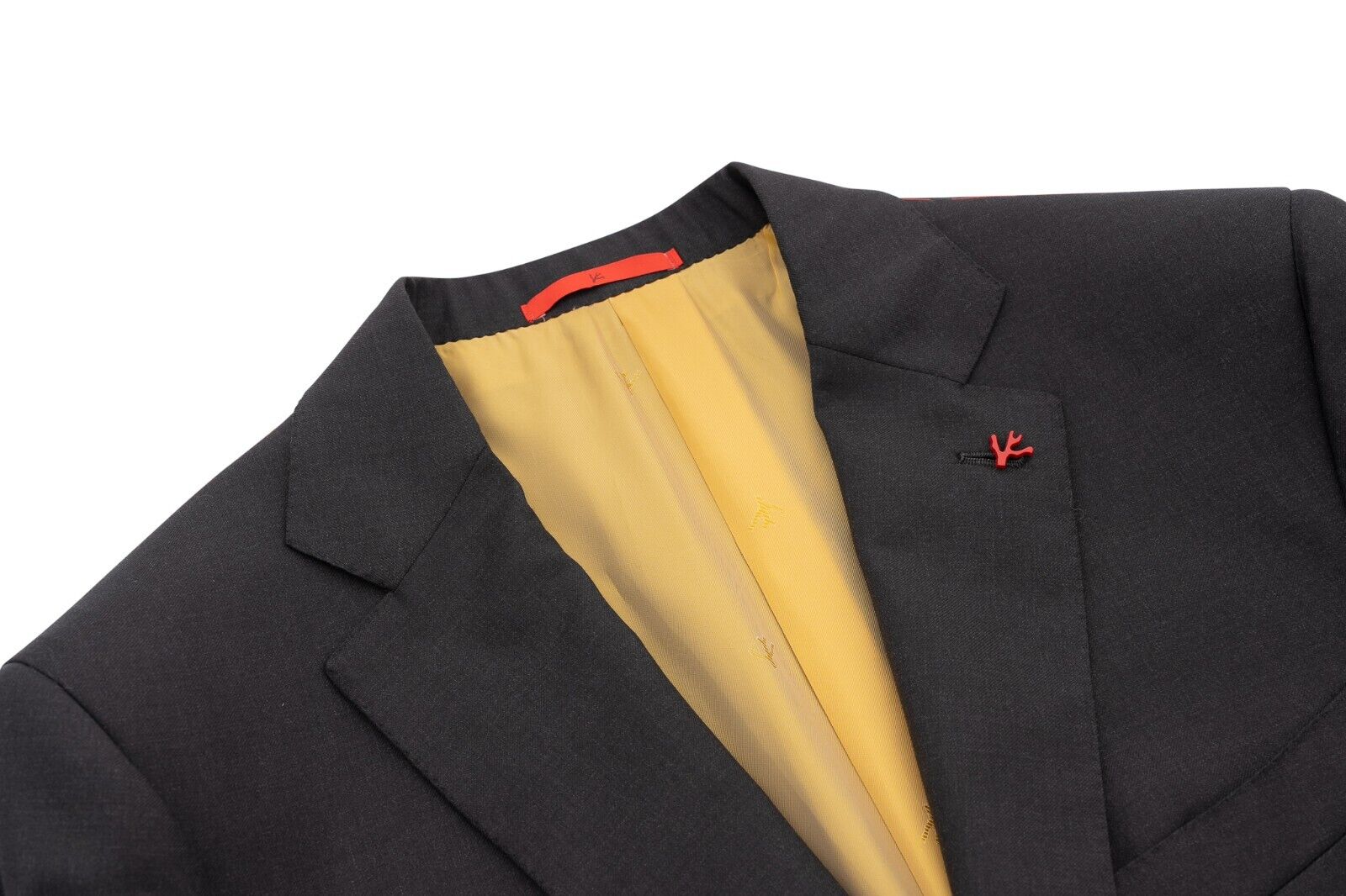 $5200 ISAIA NAPOLI "Aquaspider" Gray Sport Coat Wool 130's 42 US / 52 EU 8R