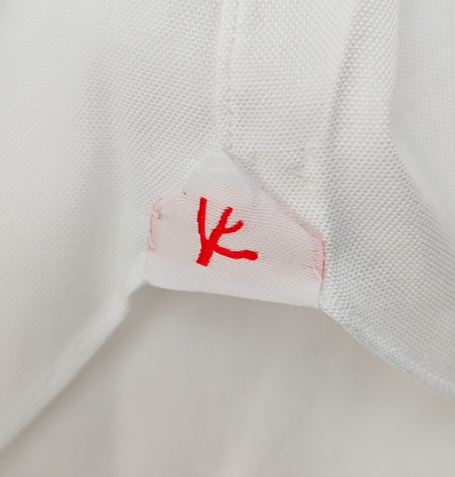790$ ISAIA "Mix" White Dress Shirt French Cuffs Hand-Sewn Oxford Cotton 2W