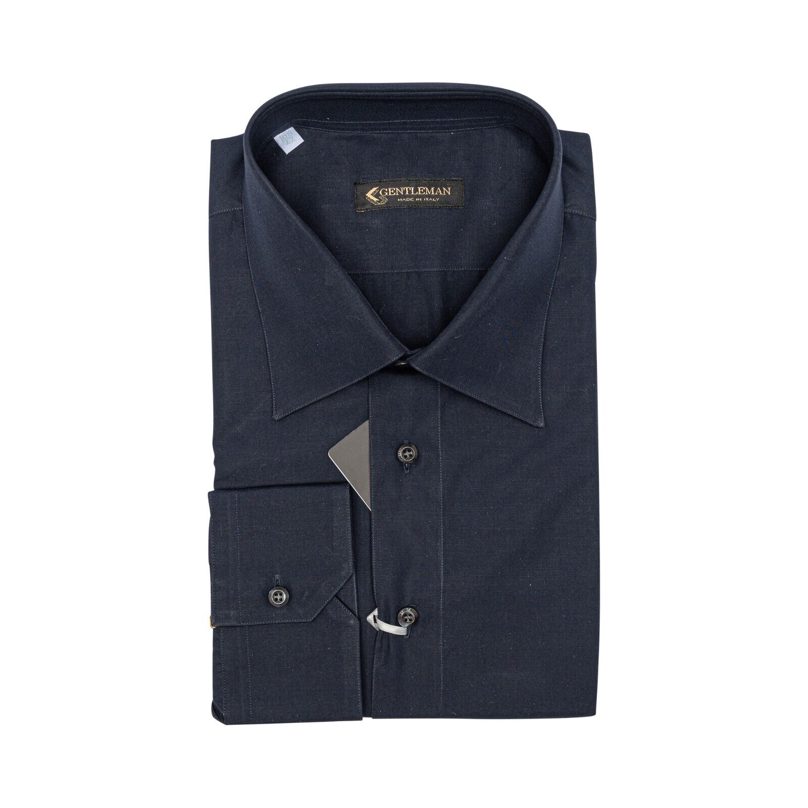 690$ GERLIN x GENTLEMAN Shirt Dark Blue T.MASON Fine Cotton 2B BIJAN