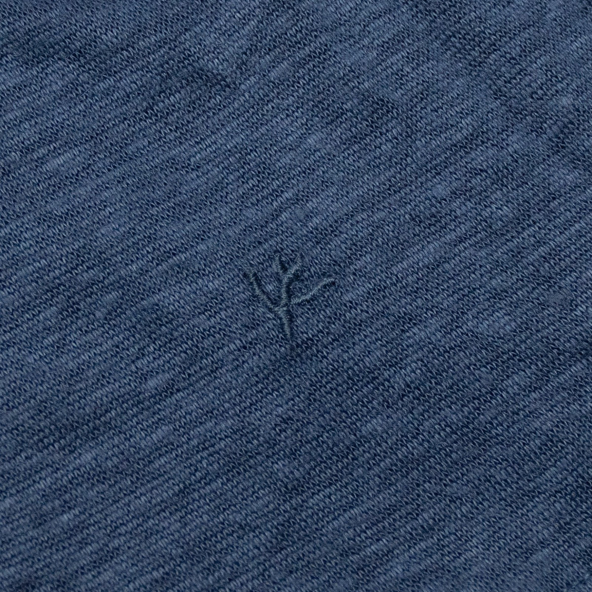 850$ ISAIA NAPOLI Dark Blue T-Shirt Short Sleeve 100% Linen - Made in Italy