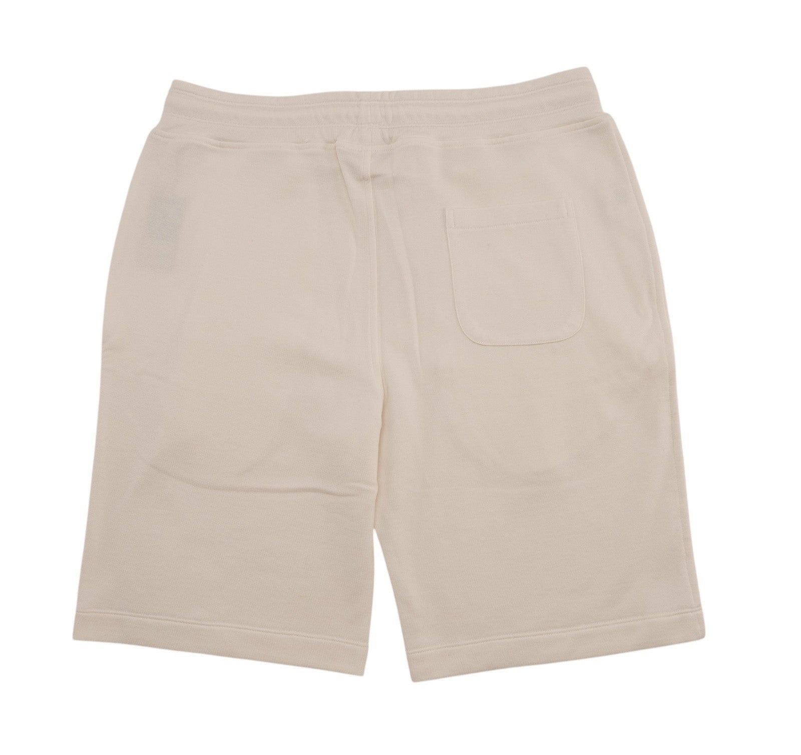 1100$ ISAIA NAPOLI Ivory Drawstring Short Track Pant Silk / Cotton Size XL