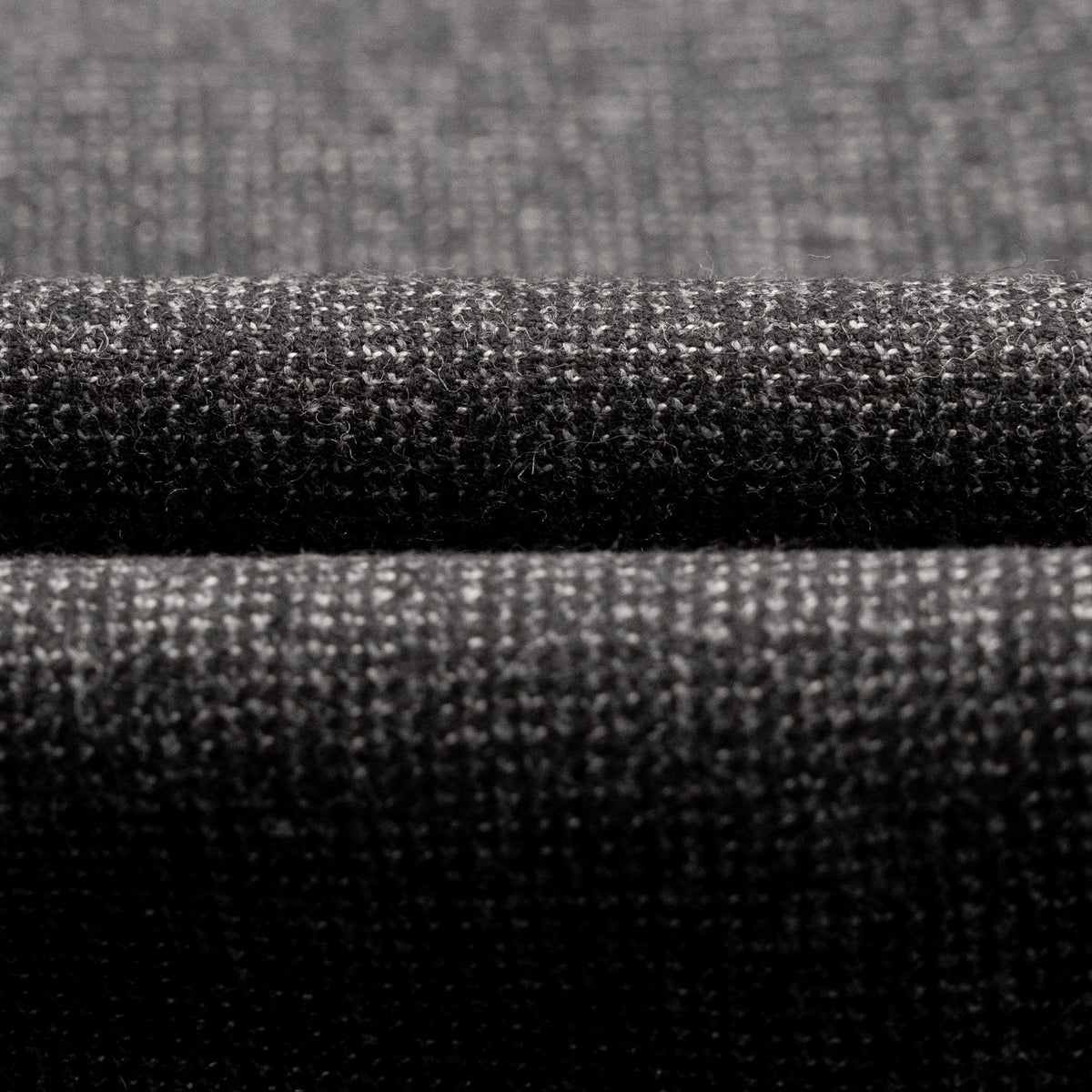 $2400 RAFFAELE CARUSO Dark Gray 3/2 Roll Suit Wool Textured 46 US / 56 EU