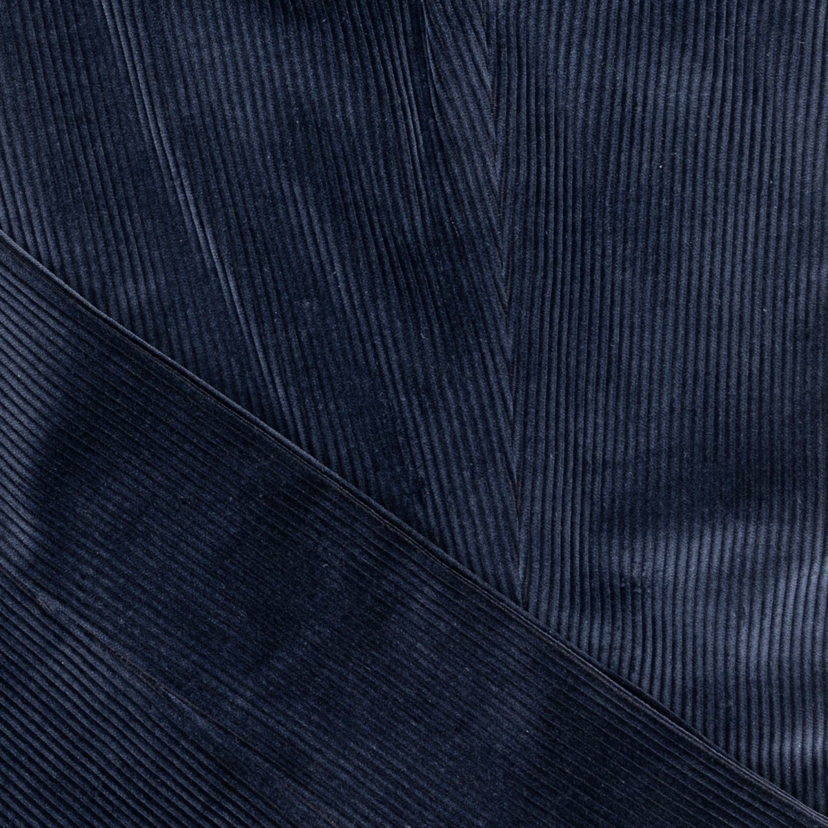 625$ RUBINACCI NAPOLI "Luca" Blue Cotton Corduroy Trouser Pant 30 US / 46 EU