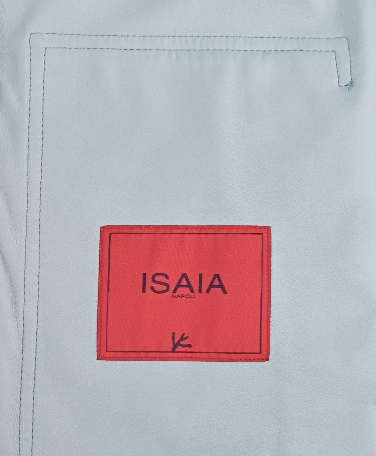 5500$ ISAIA NAPOLI Ice Overshirt Jacket 100% Suede Lambskin Leather