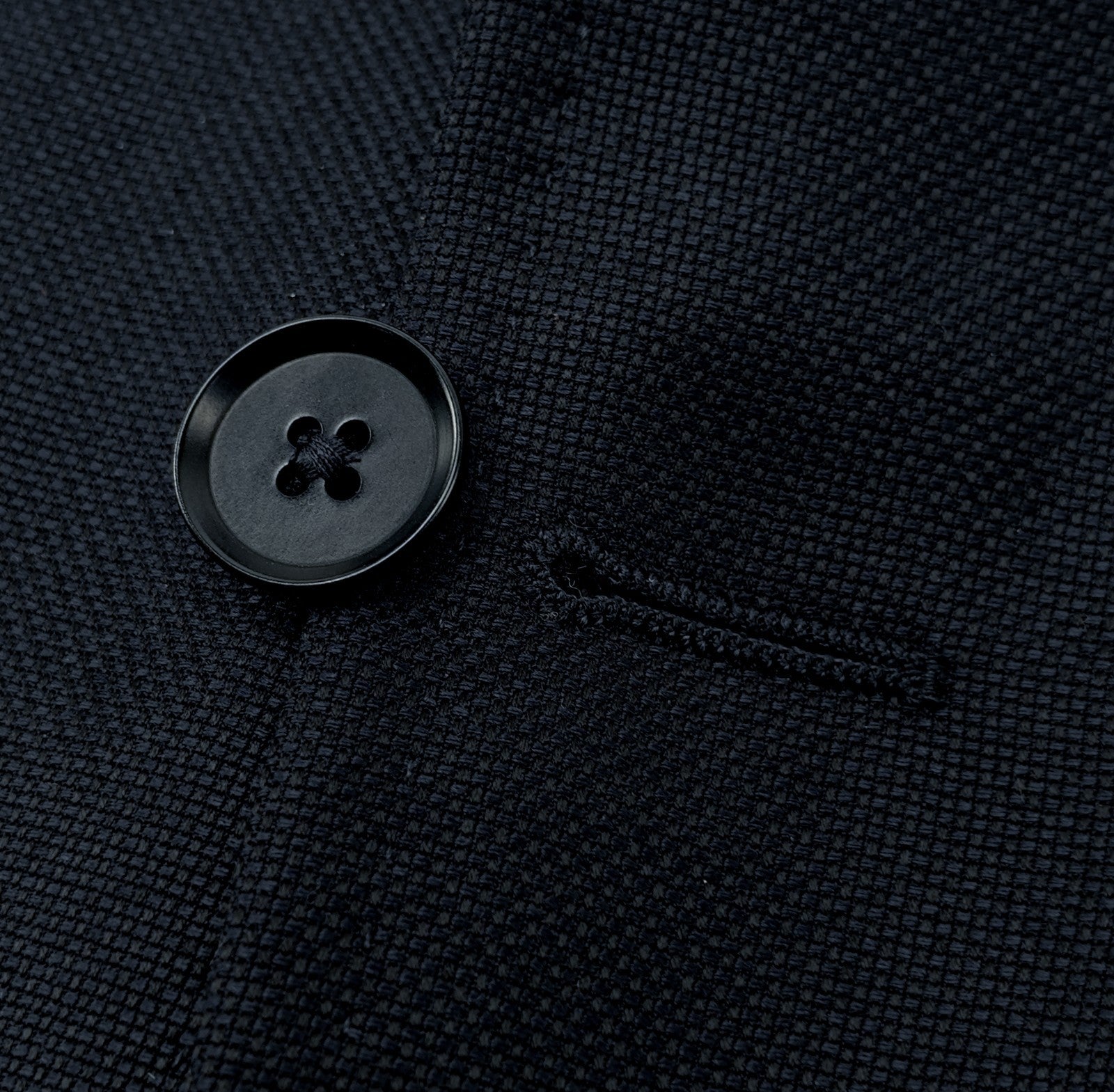 $5725 ISAIA "Capri" Blue Midnight Jacket Sport Coat Fine Wool 120's 48 US 58 EU