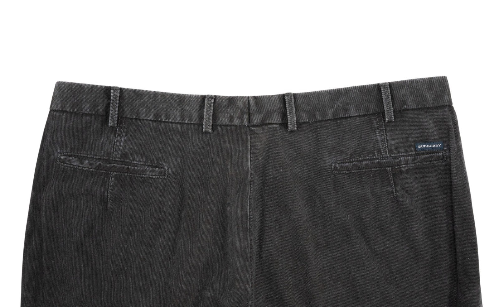 700$ BURBERRY LONDON Black Pant Jeans Cotton Pant Regular Fit 42 US - 58 EU