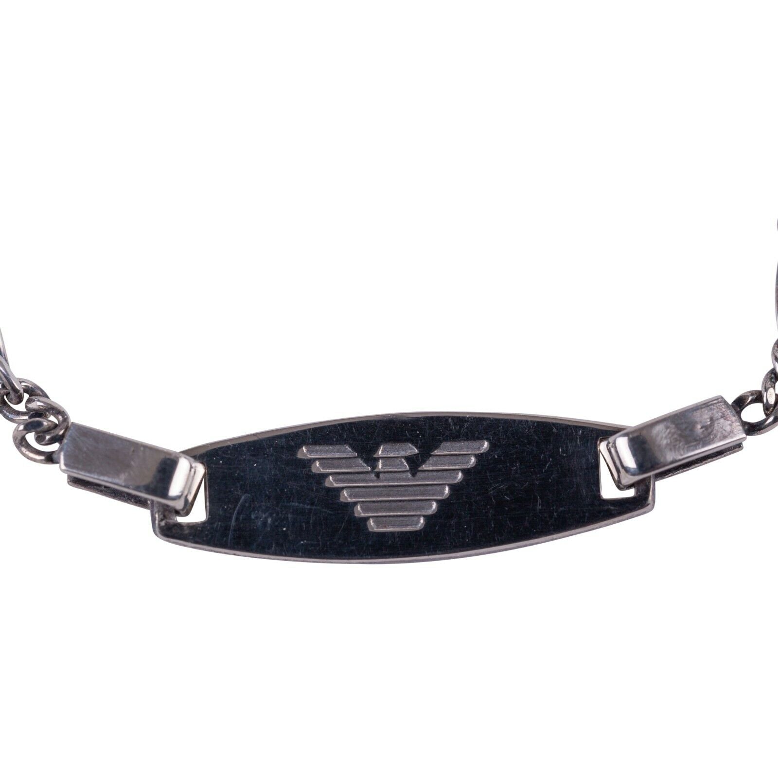 160$ ARMANI BABY Jewels Silver 925 Bracelet with Brand Logo