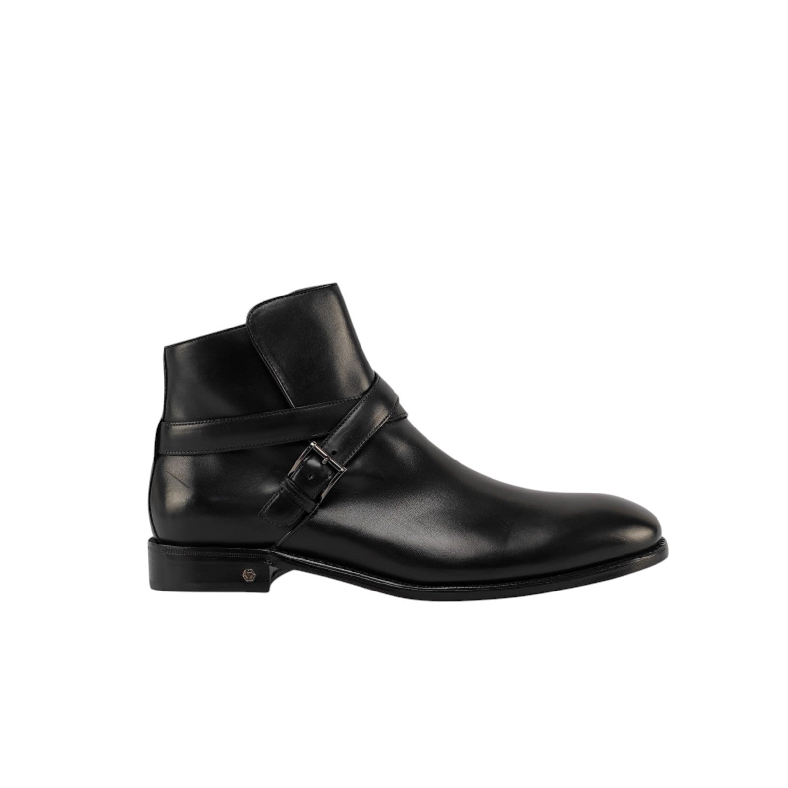 1550$ TESTONI "Piuma" Ankle Boot Lux Calf Black 8 UK / 9 US / 42 IT