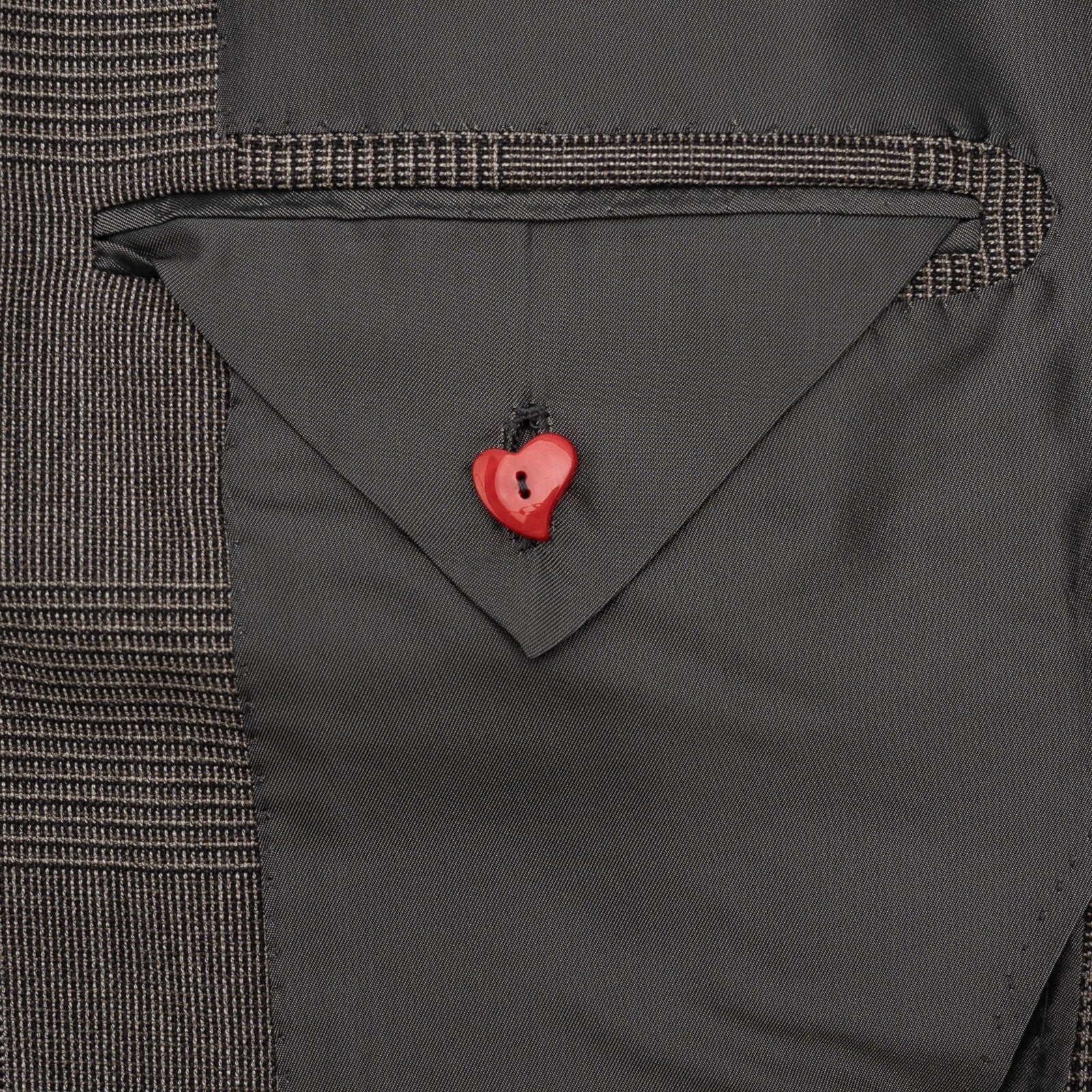 Sartoria DALCUORE NAPOLI Hand-Sewn Suit Double Breasted Wool Gray 38 US 48 EU