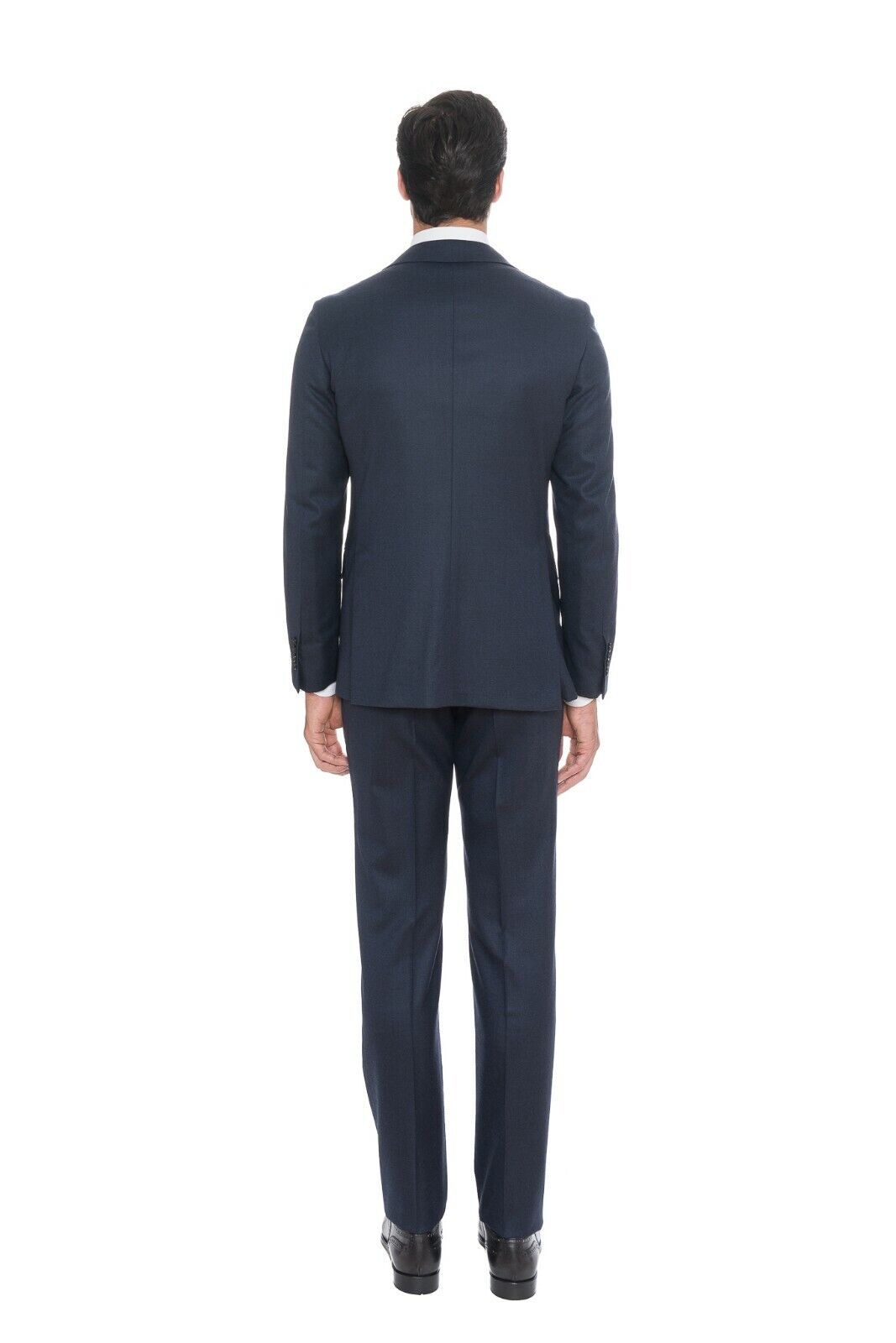 $3295 Belvest Wool Blue Suit 32 US / 42 EU Drop 8R Slim Fit Fall / Winter 2018