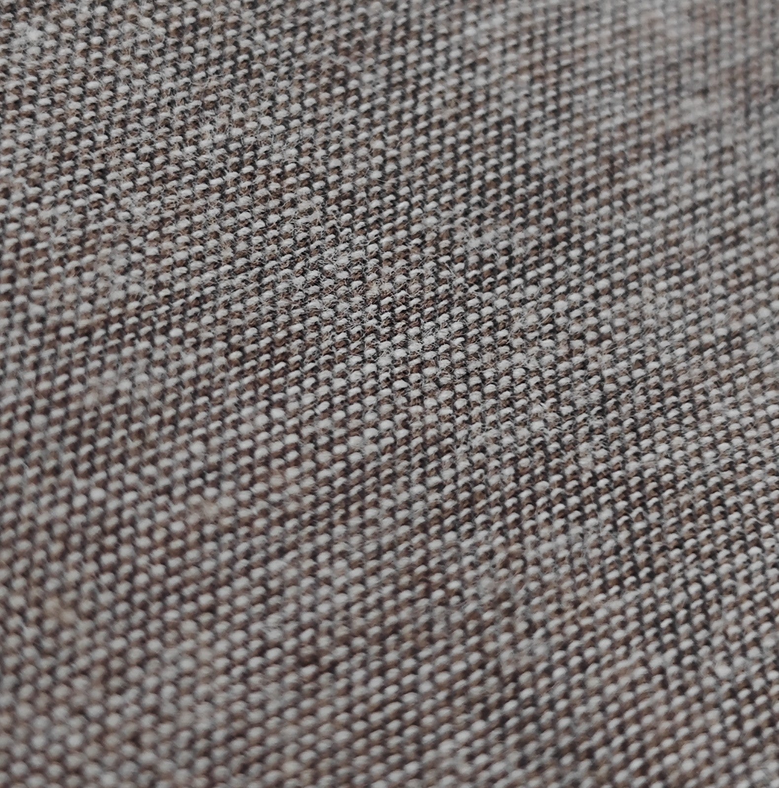 780$ ISAIA "Mix" Dress Shirt Dark Beige Cotton Cashmere Hand - Sewn 16 - 41