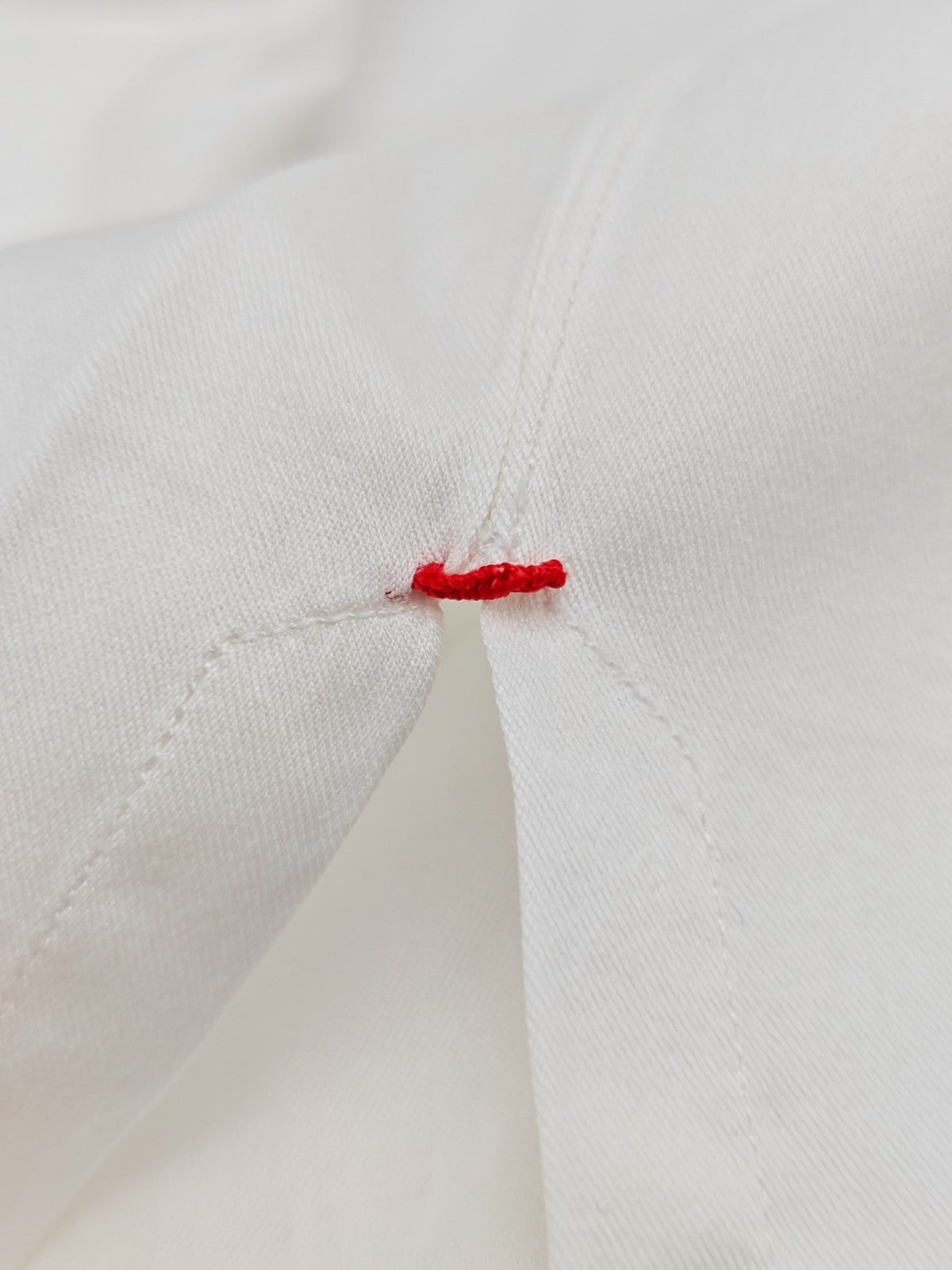850$ ISAIA NAPOLI Camp Collar Shirt Pockets White Fine Cotton - Silk 17.5 - 44