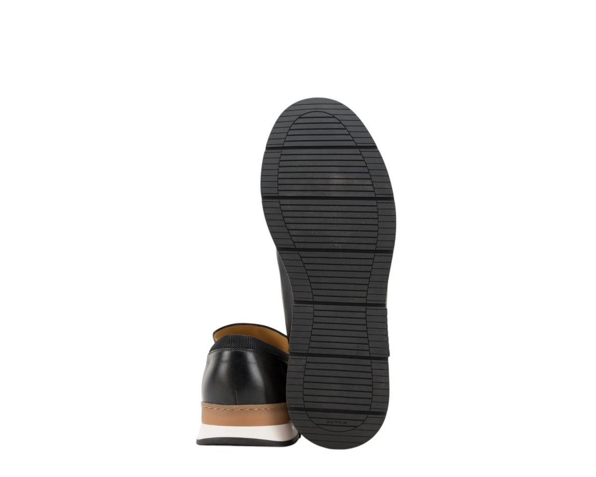 700$ TESTONI Sneaker Shoes Slip-On Lux Calf Black 8 UK / 9 US / 42 IT