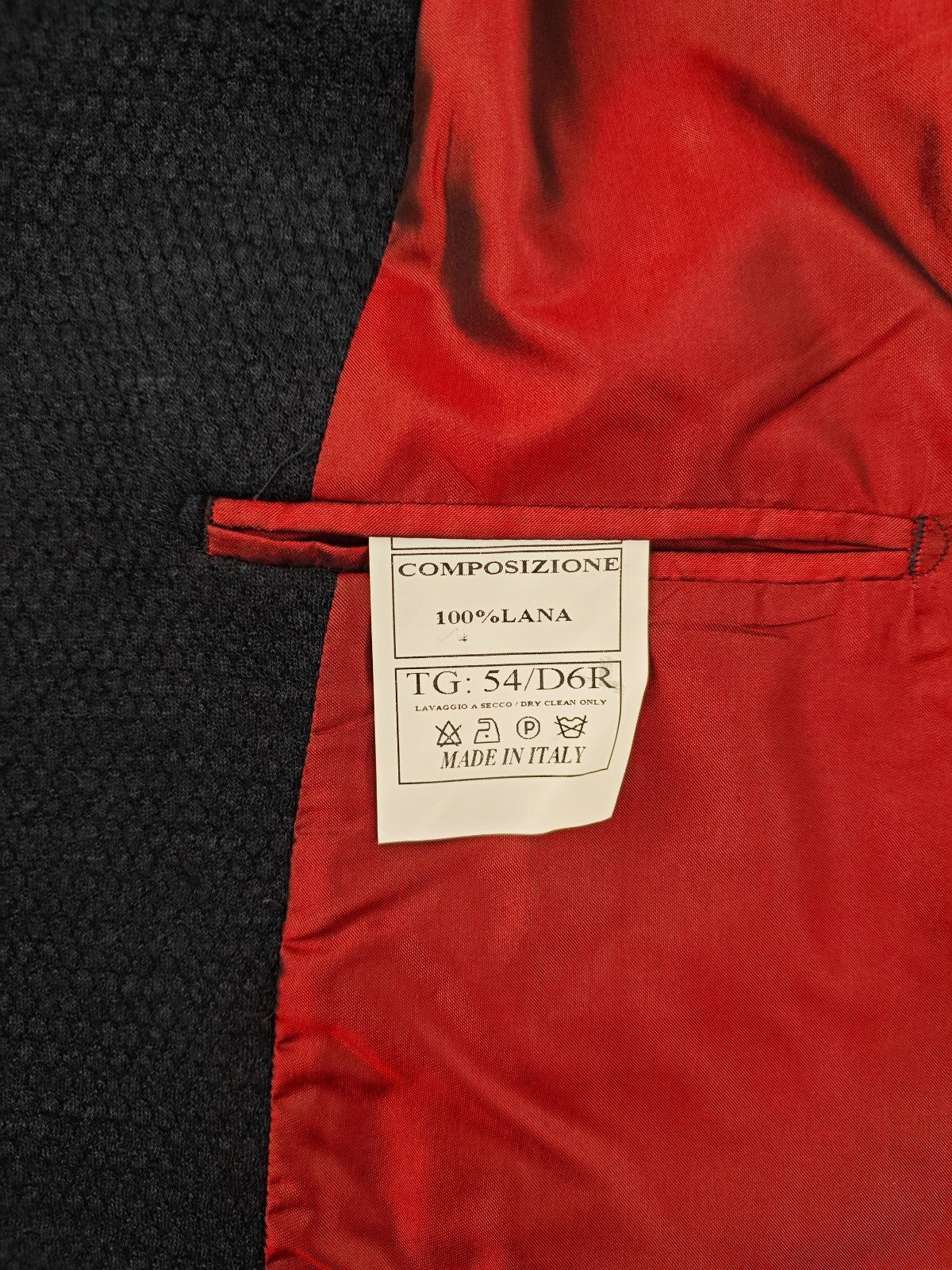 $1630 RUBINACCI NAPOLI Blue Jacket Sport Coat Knit Wool Stretch 44 US / 54 EU