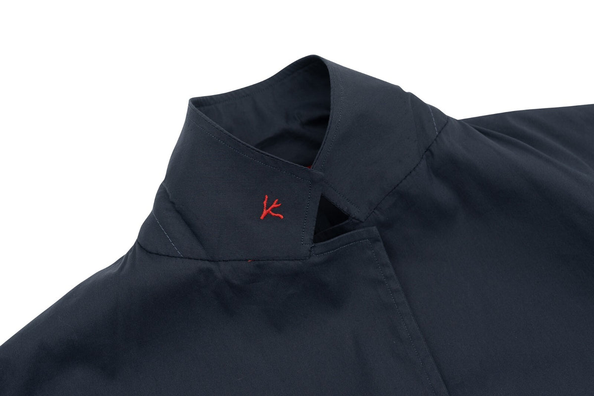 $3200 ISAIA NAPOLI "Comfort" Blue Jacket Sport Coat Cotton 38 US / 48 EU 8R